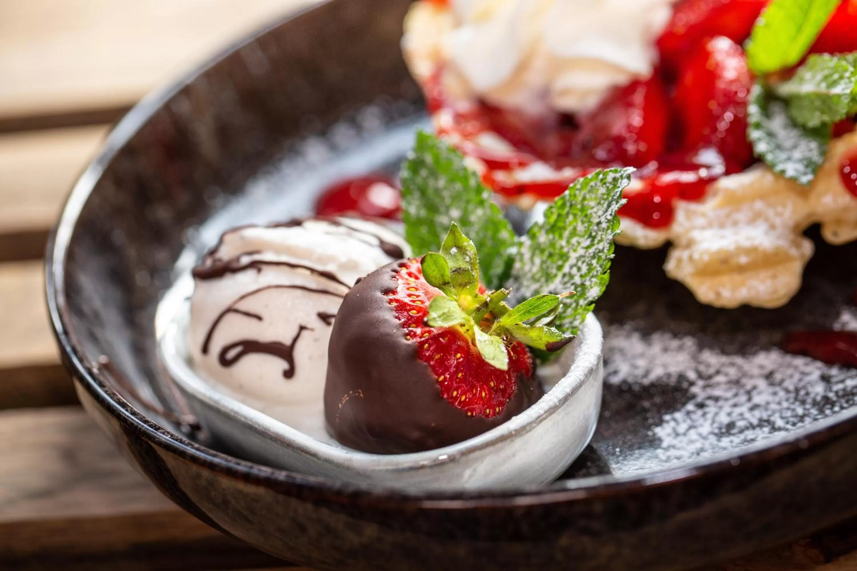 Food and drinks in STEINHAUS 1718