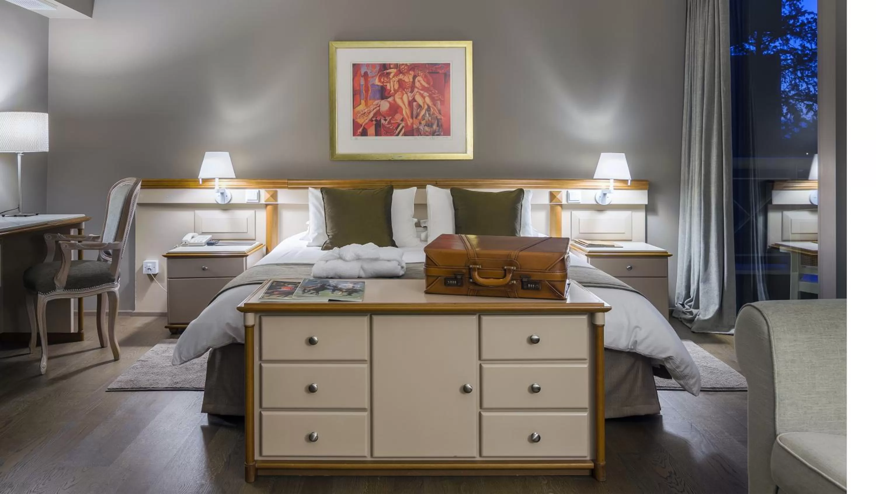 Balcony/Terrace, Bed in Alasia Boutique Hotel