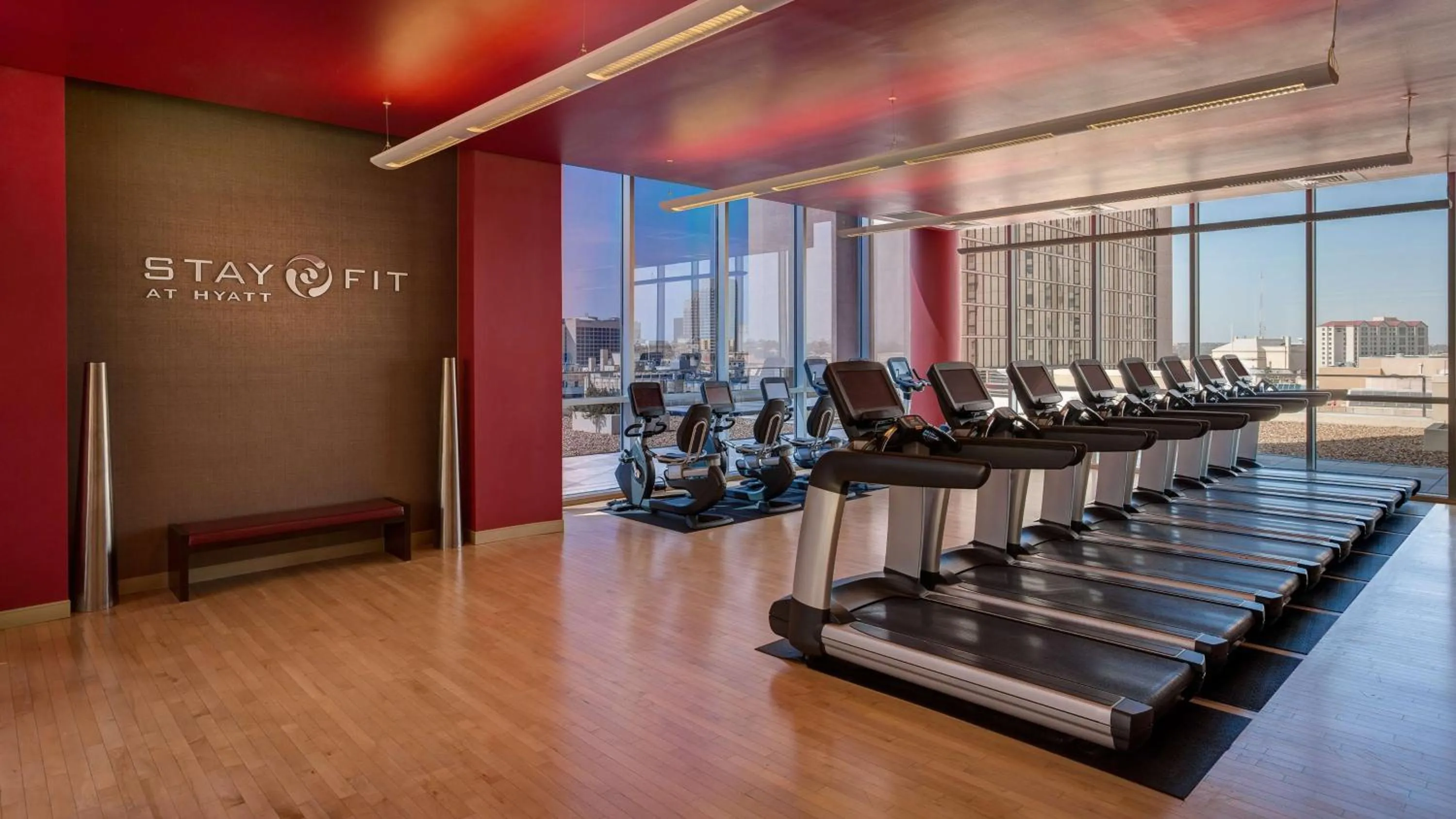 Fitness centre/facilities in Grand Hyatt San Antonio River Walk