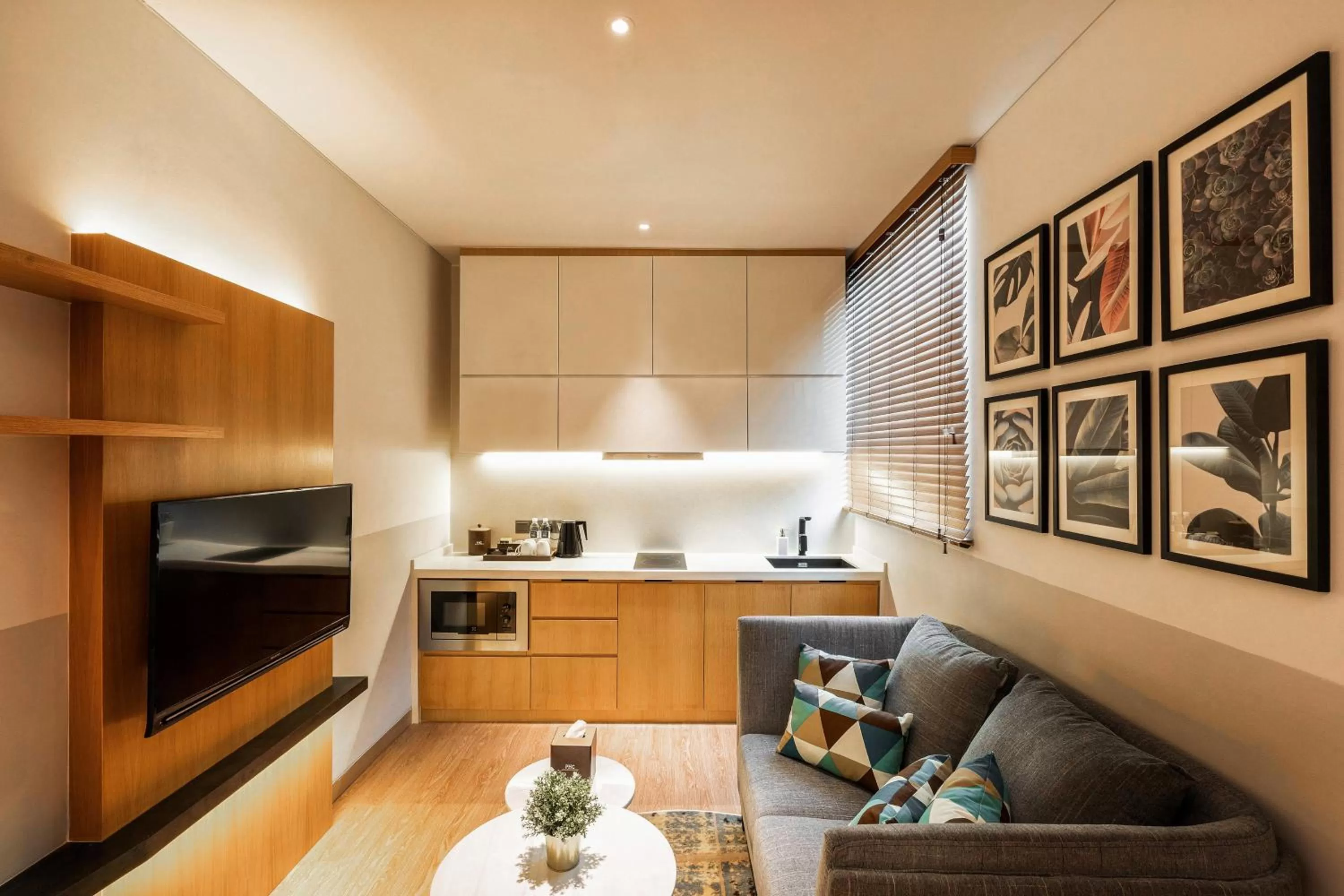 Living room in Macalister Hotel Managed by The Ascott Limited