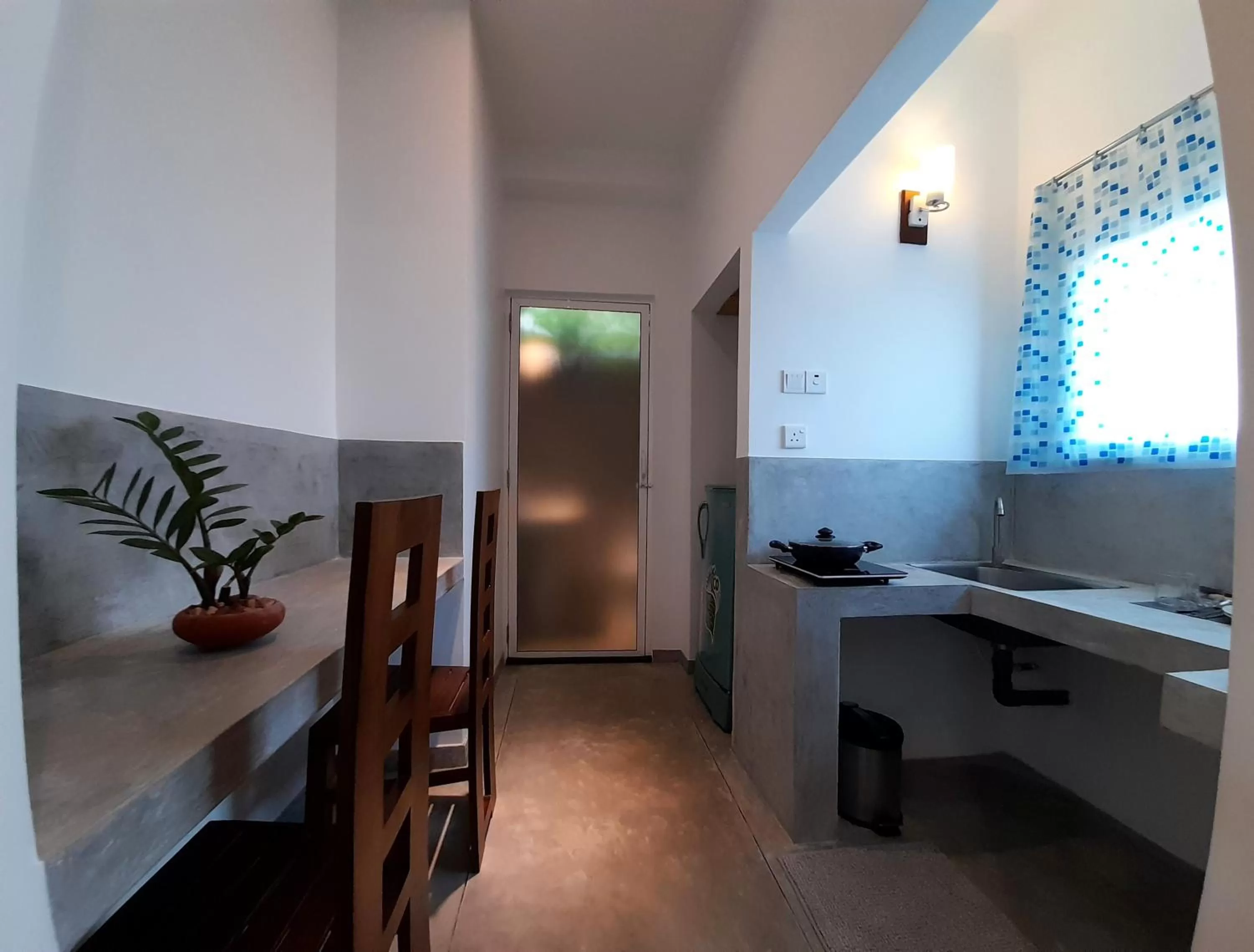 Kitchen or kitchenette in Weligama Bay Watsila Resort