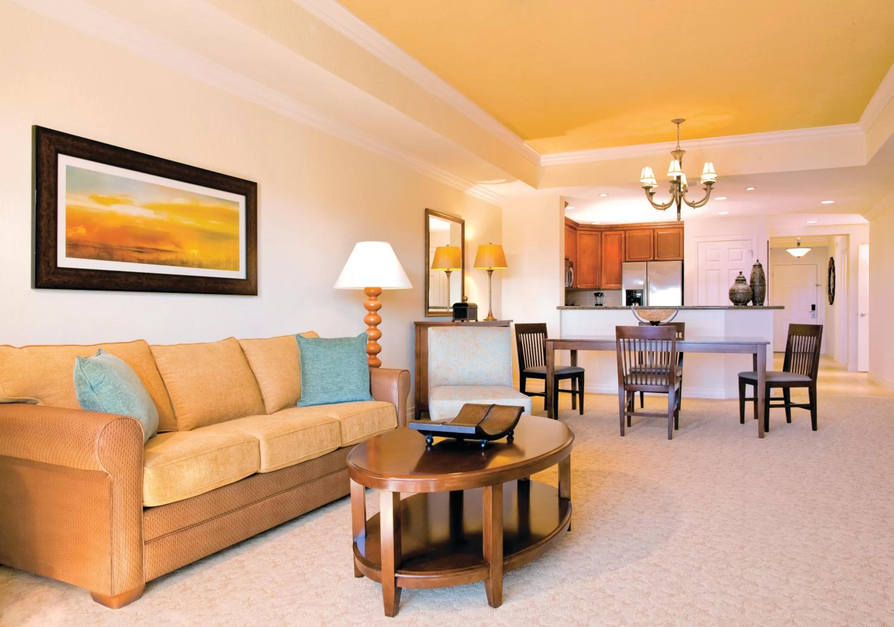 Photo of the whole room in WorldMark Reunion