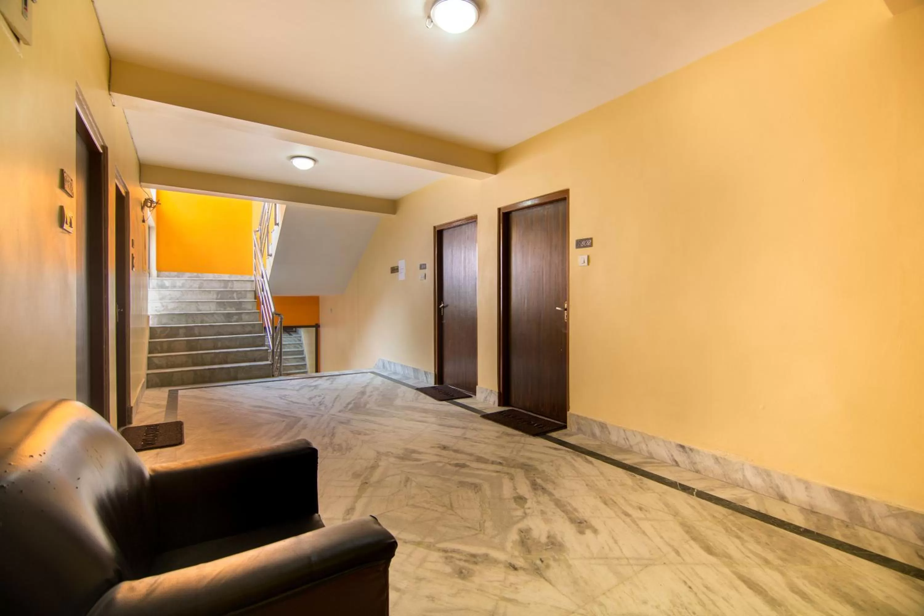 Property building, Seating Area in Hotel Family Home