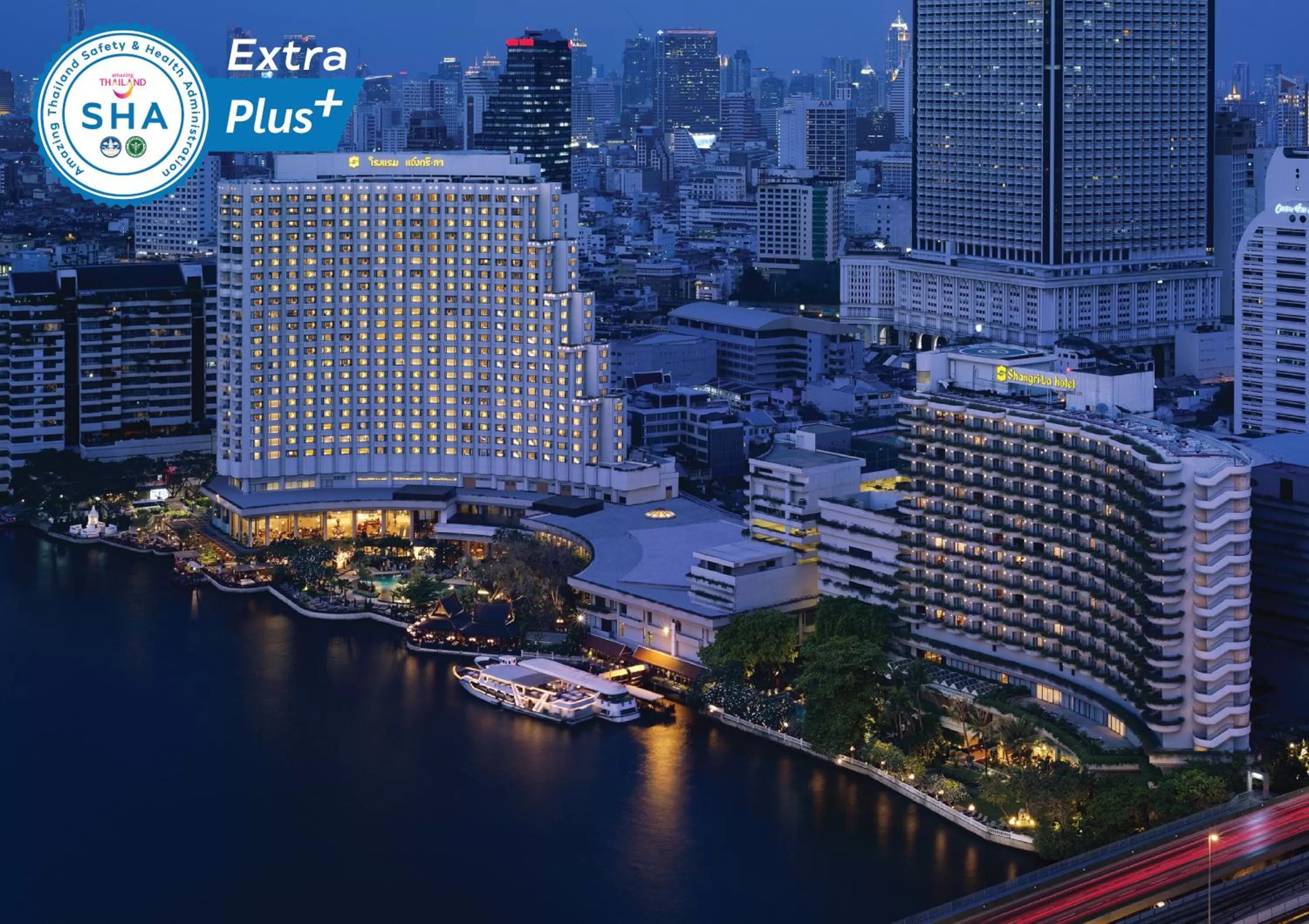 Property building in Shangri-La Bangkok