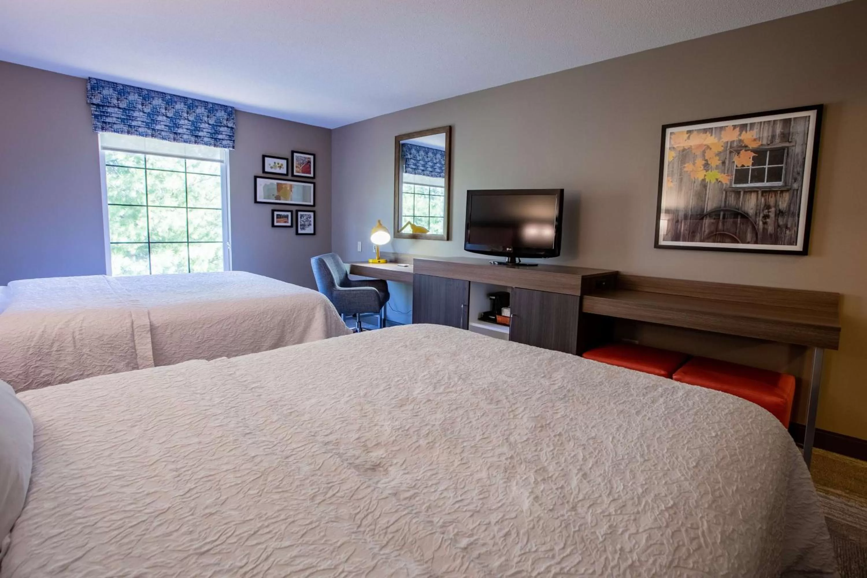 Bed in Hampton Inn Hadley-Amherst Area