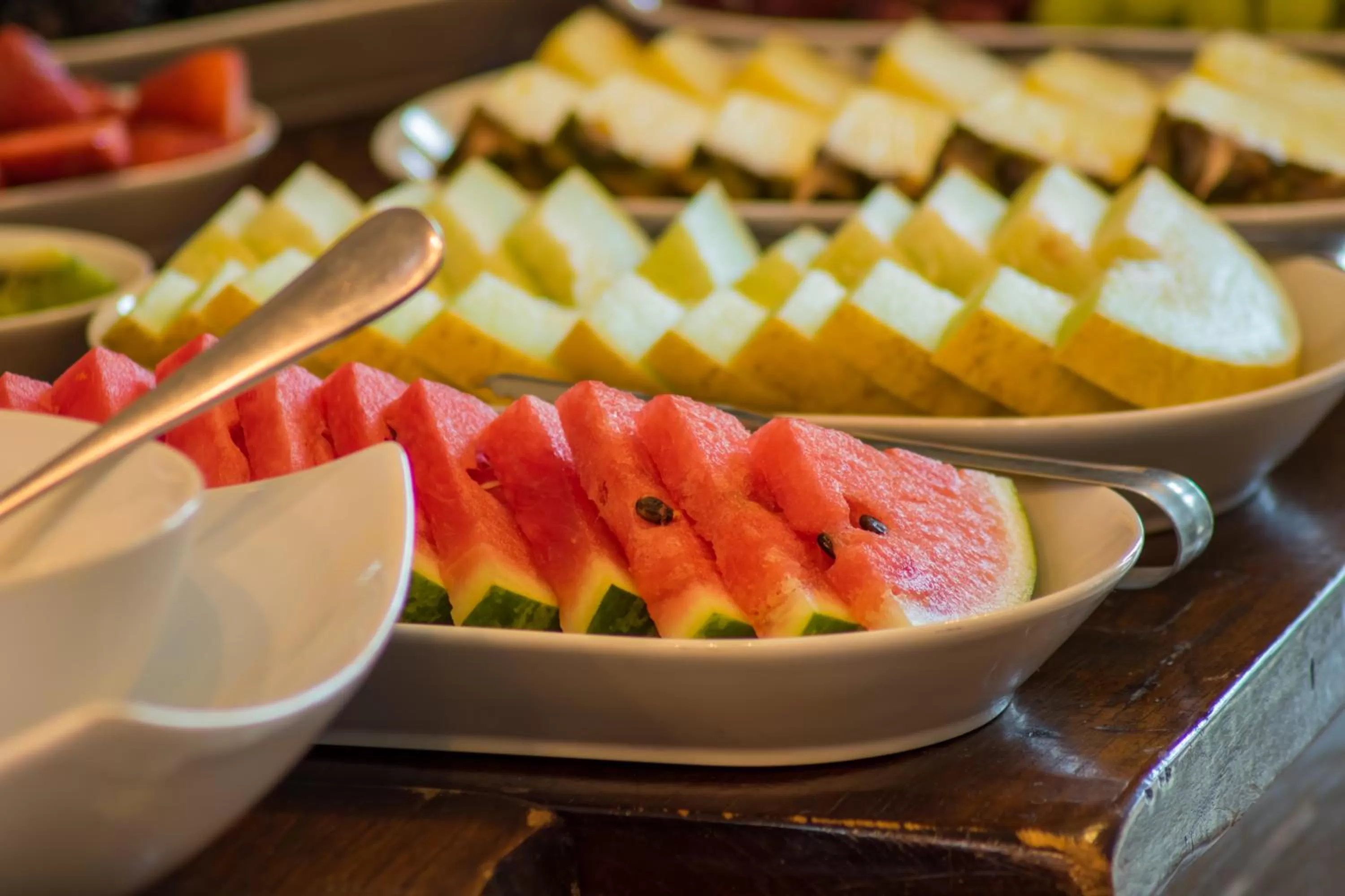Continental breakfast in A Park View Hotel
