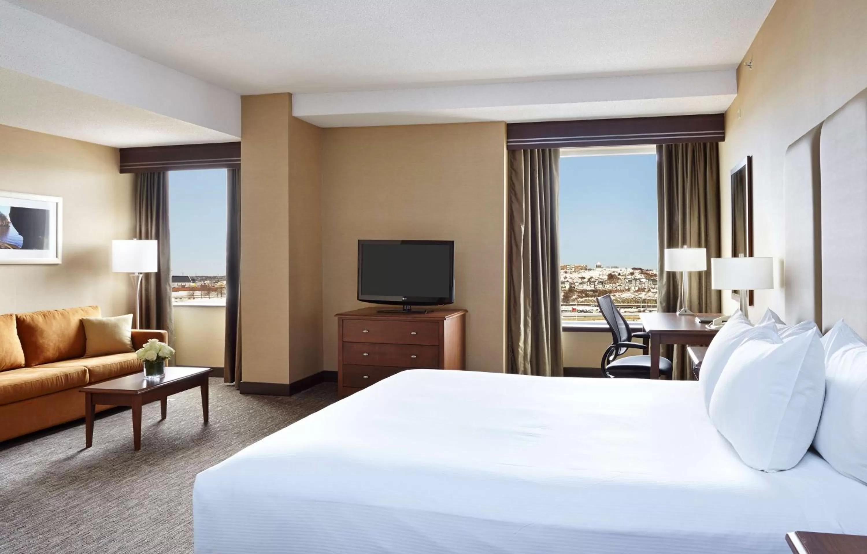 Bed in Hilton Saint John