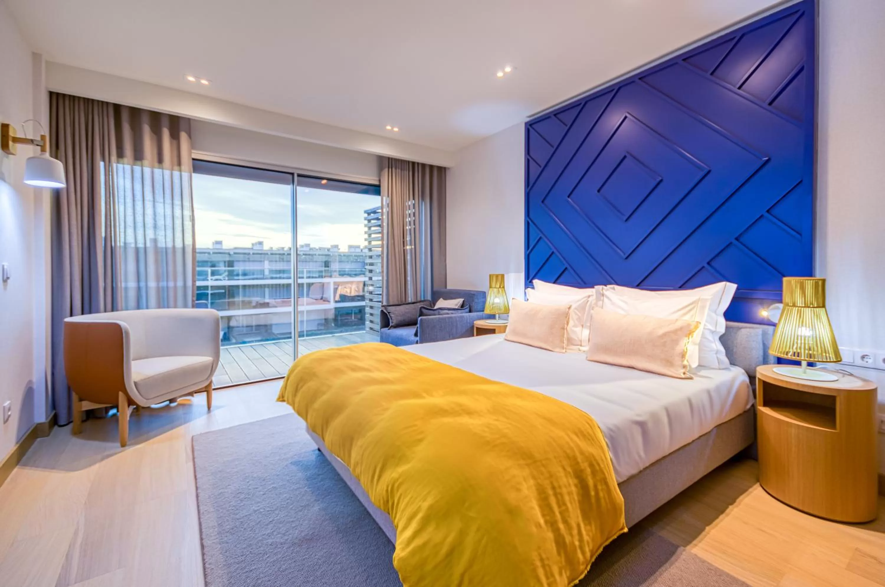 Bed in Praia do Sal Resort and SPA