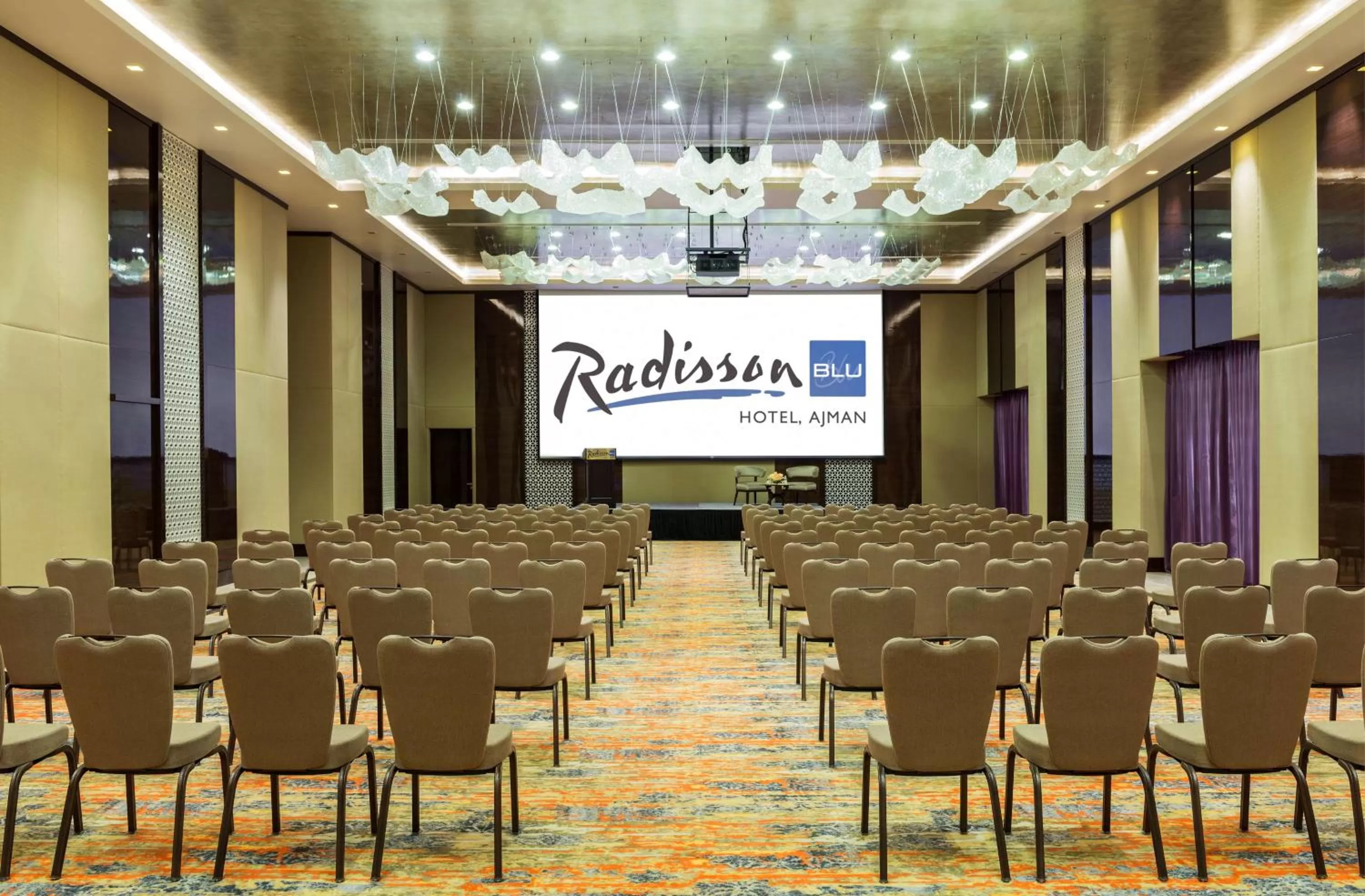 On site in Radisson Blu Hotel, Ajman