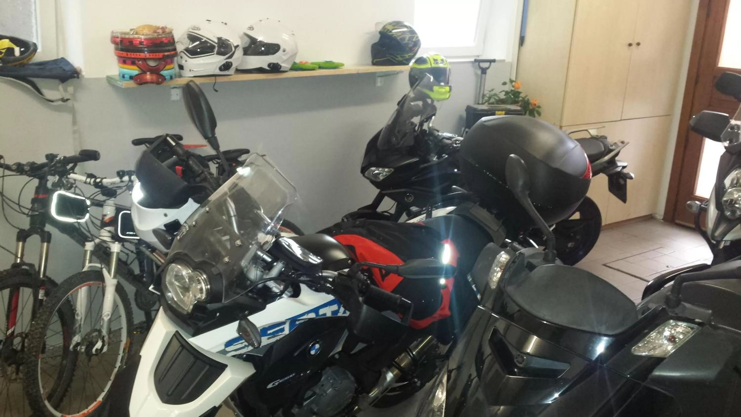 On site in Garni Castel Ferari