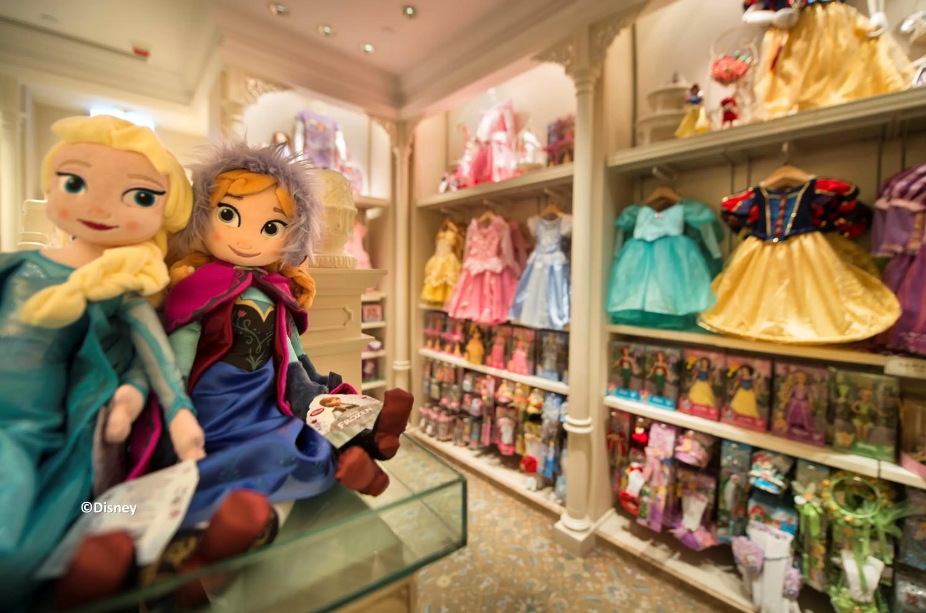 Shopping Area in Hong Kong Disneyland Hotel