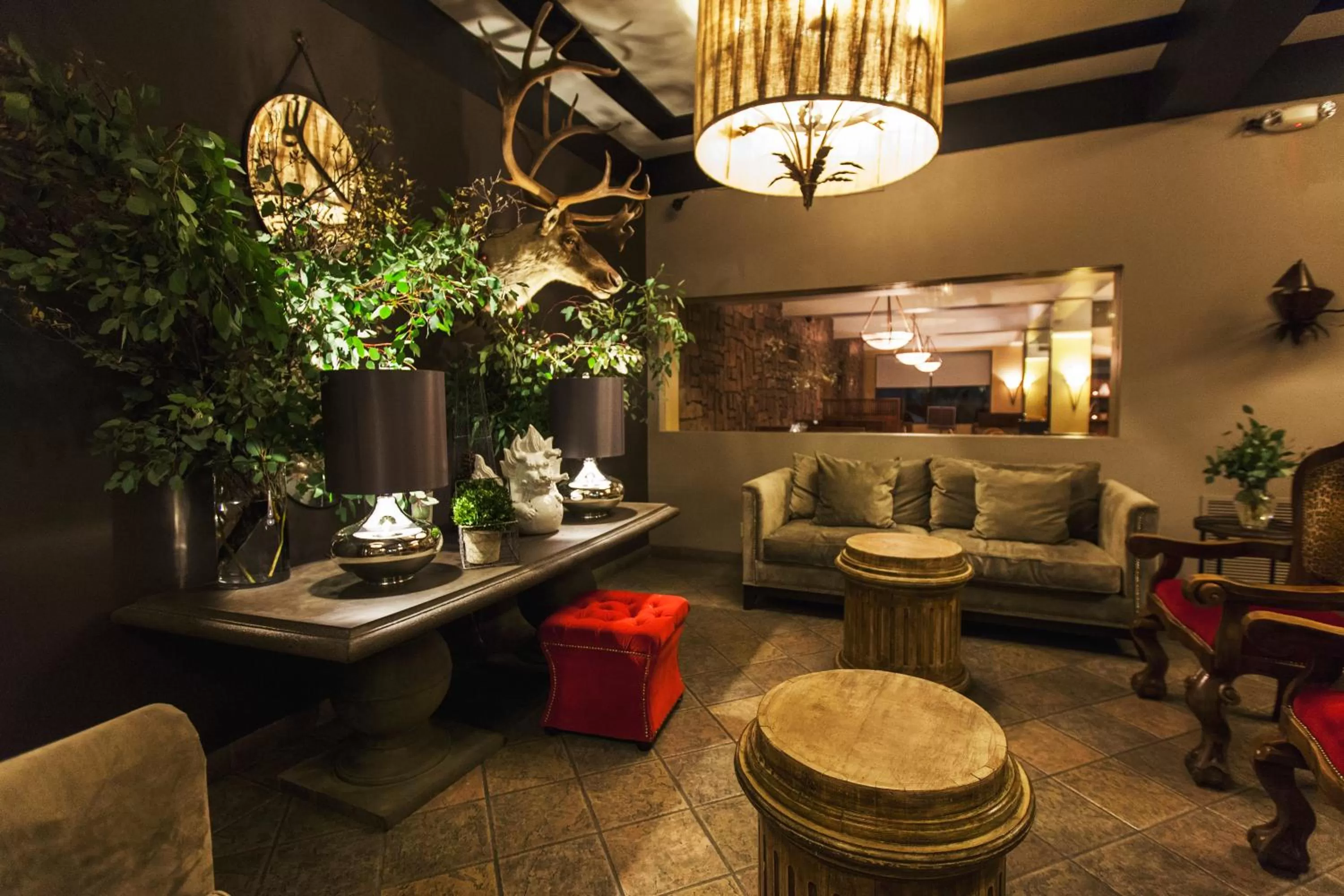 Living room in Hotel Fray Marcos