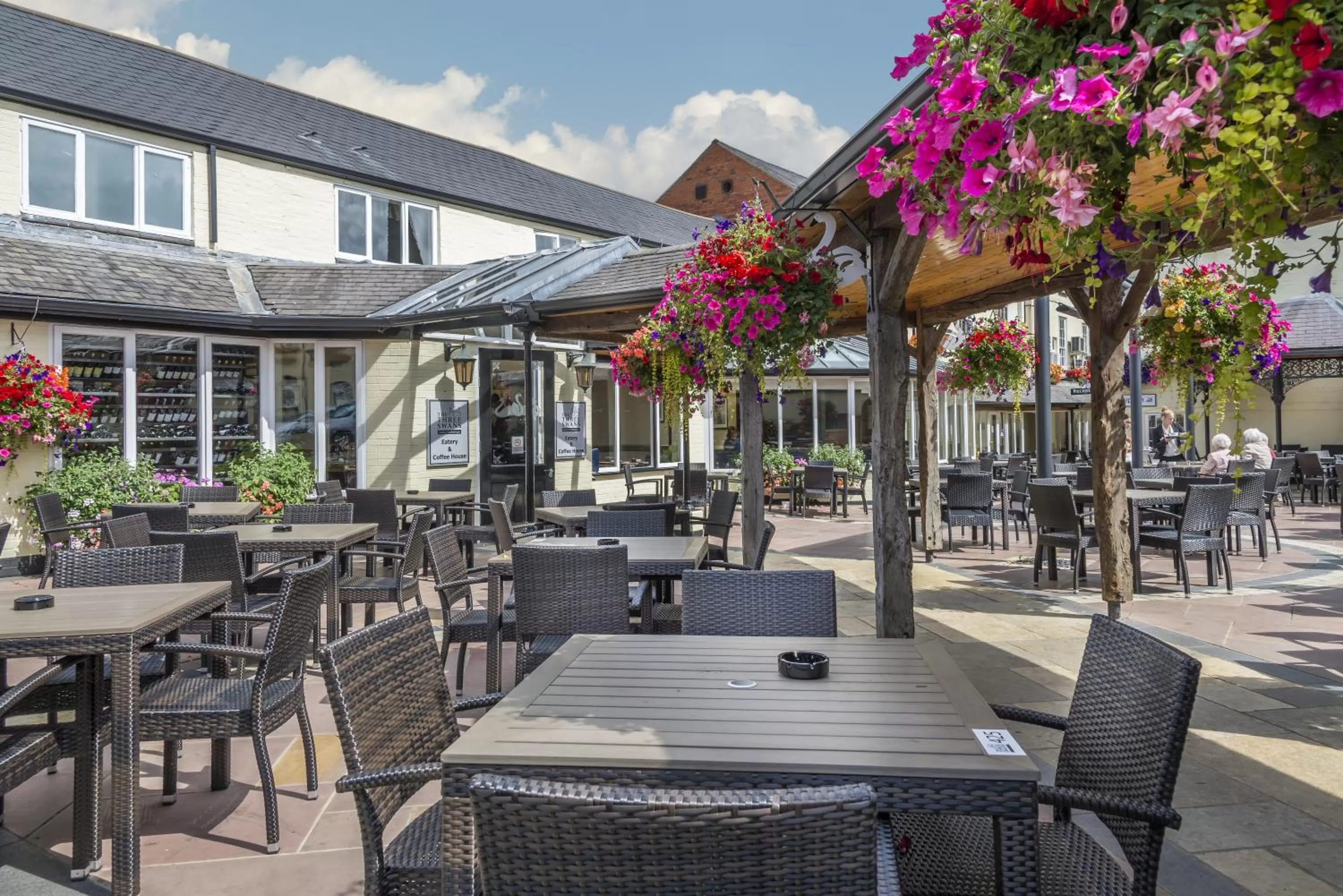 Bird's eye view in The Three Swans Hotel, Market Harborough, Leicestershire - The Coaching Inn Group