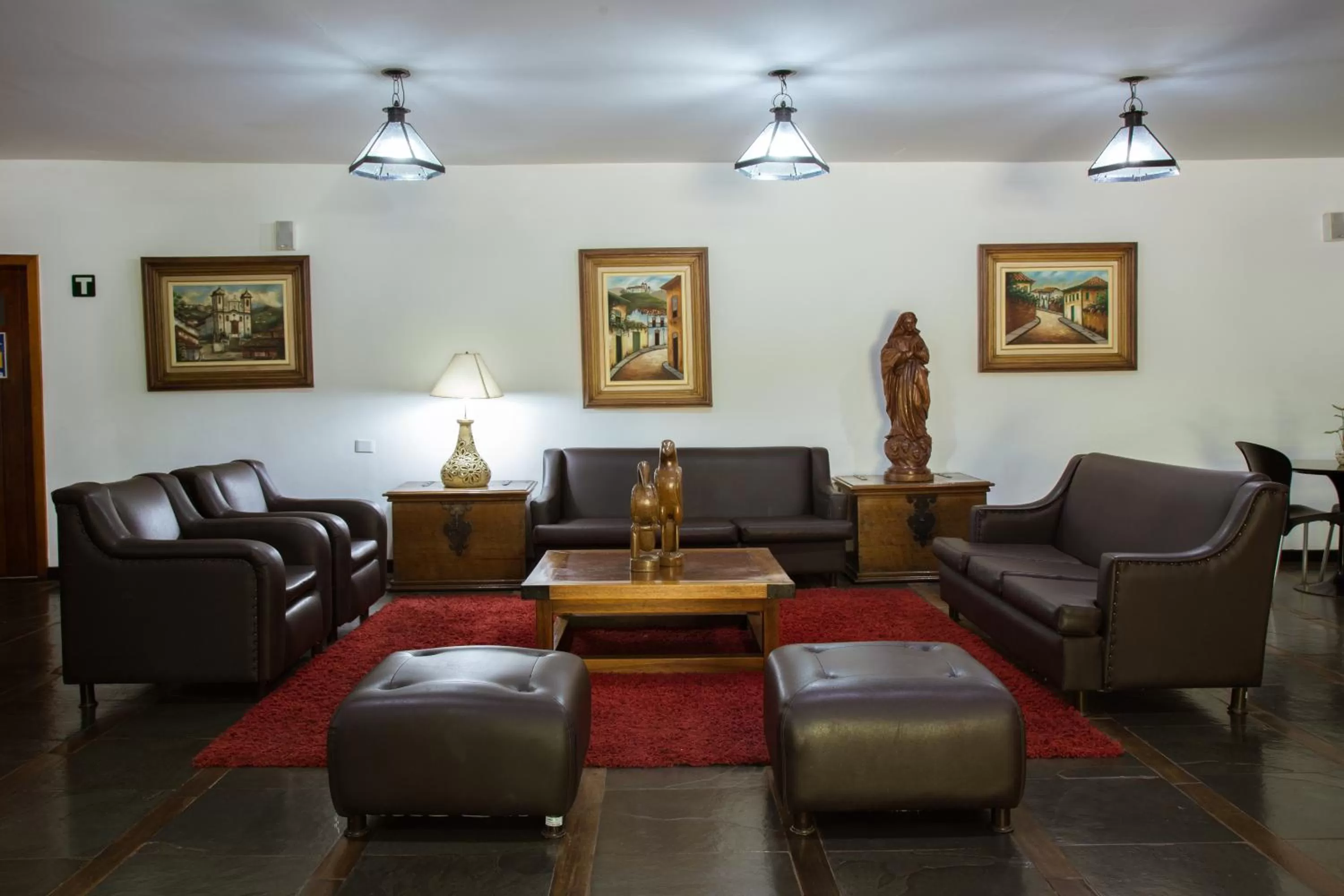 Lobby or reception, Seating Area in SESC OURO PRETO