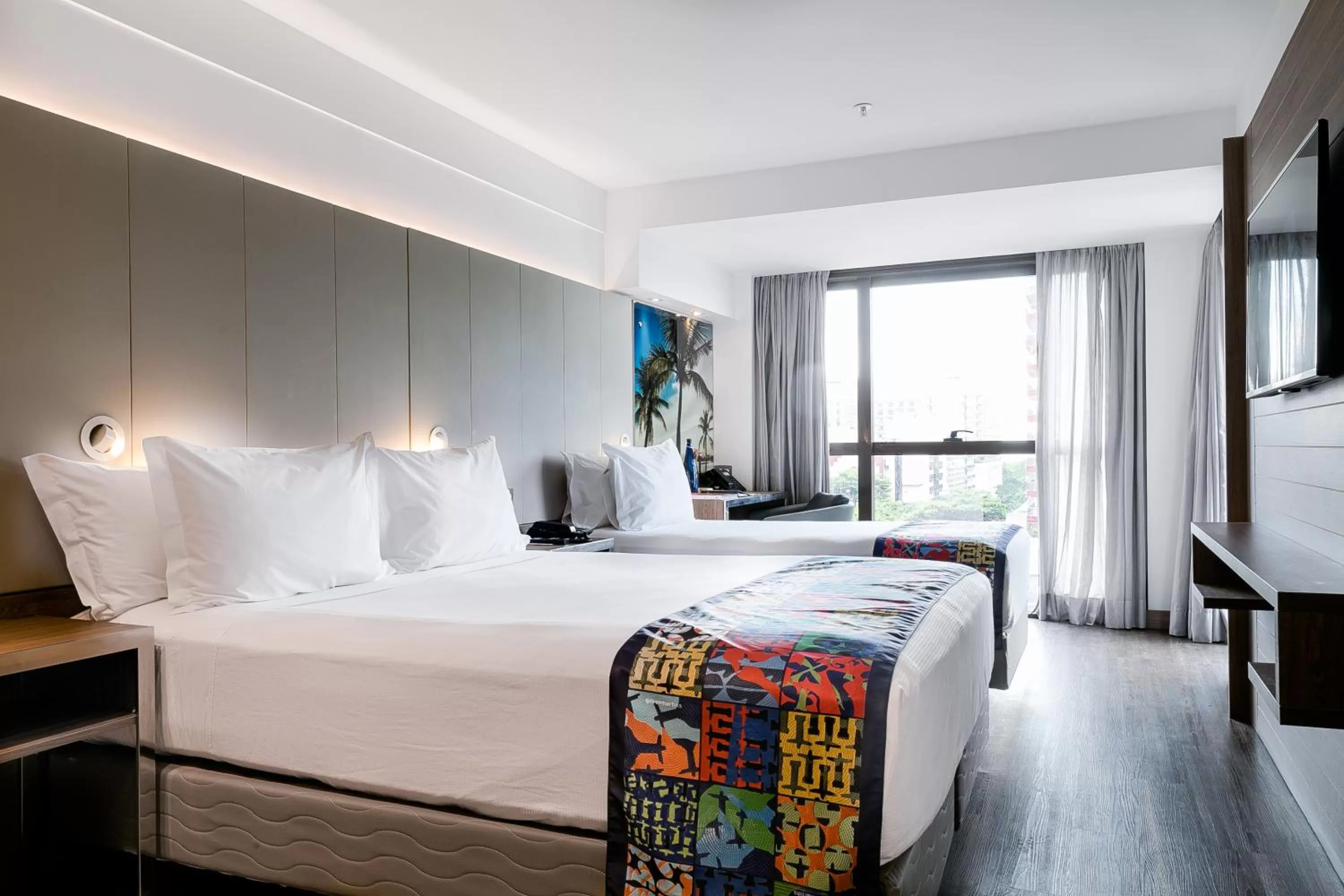 Photo of the whole room, Bed in Arena Ipanema Hotel