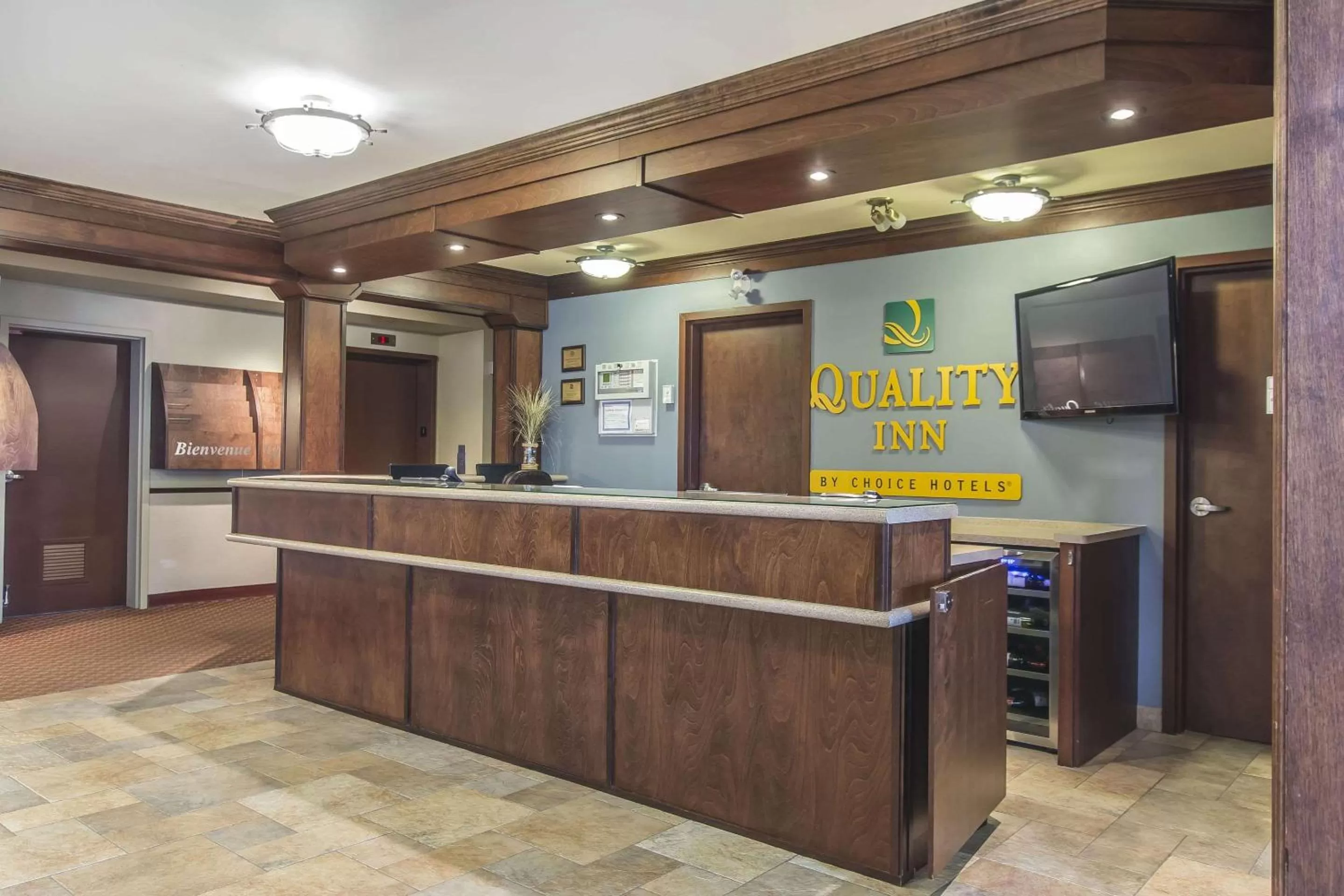 Lobby or reception in Quality Inn