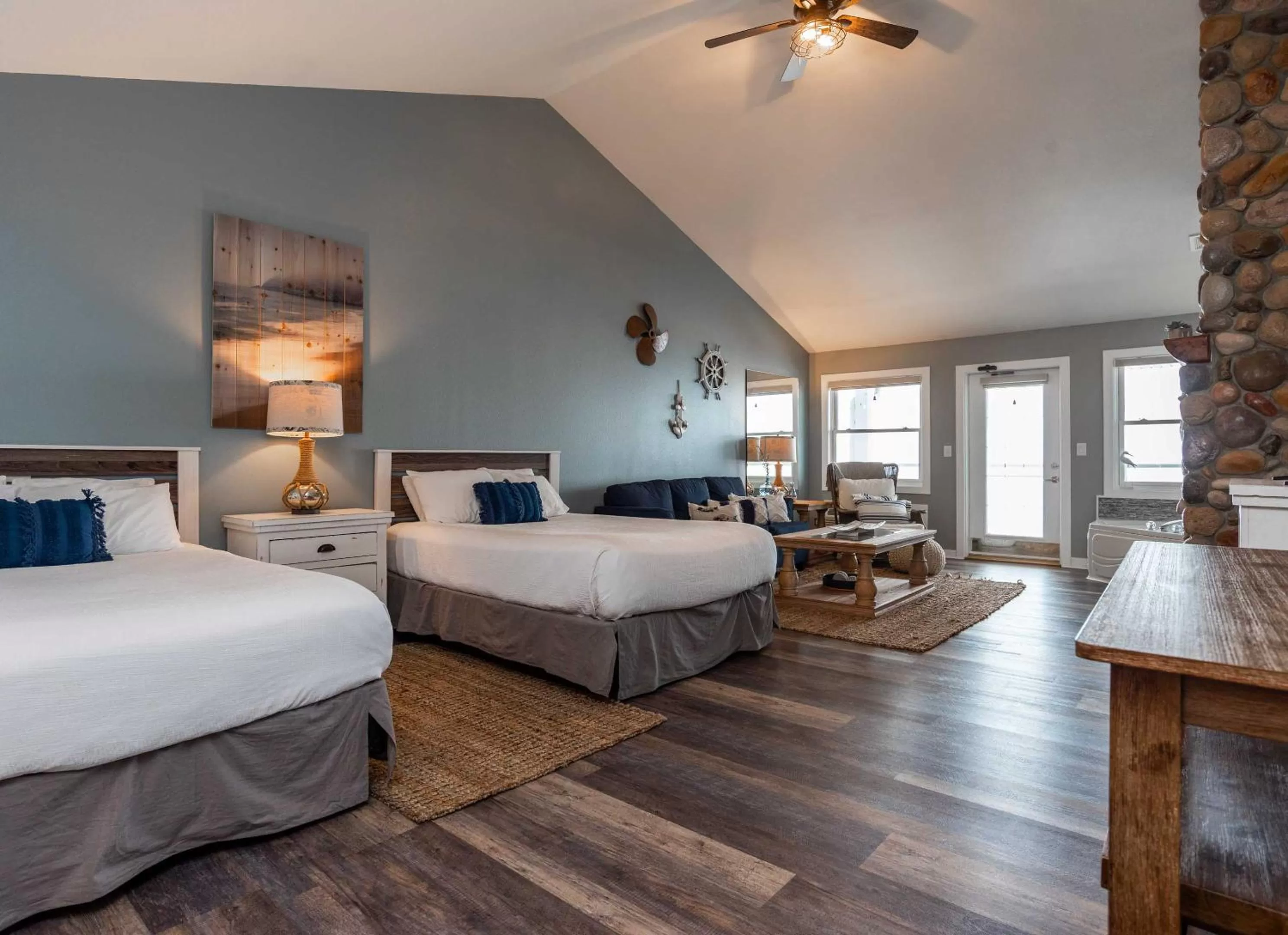 Bed in Quarterdeck Resort