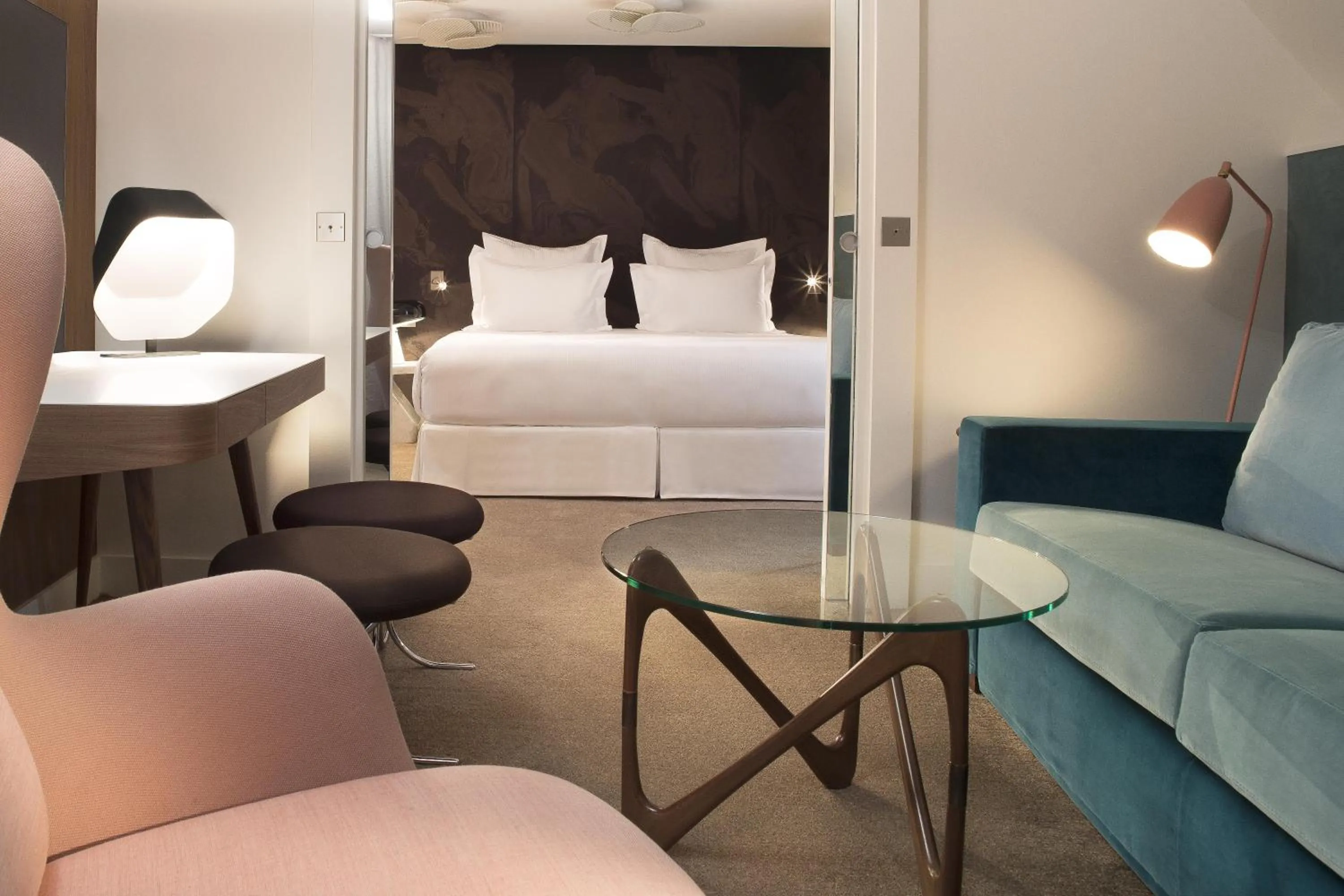 Bed in Hotel Dupond-Smith