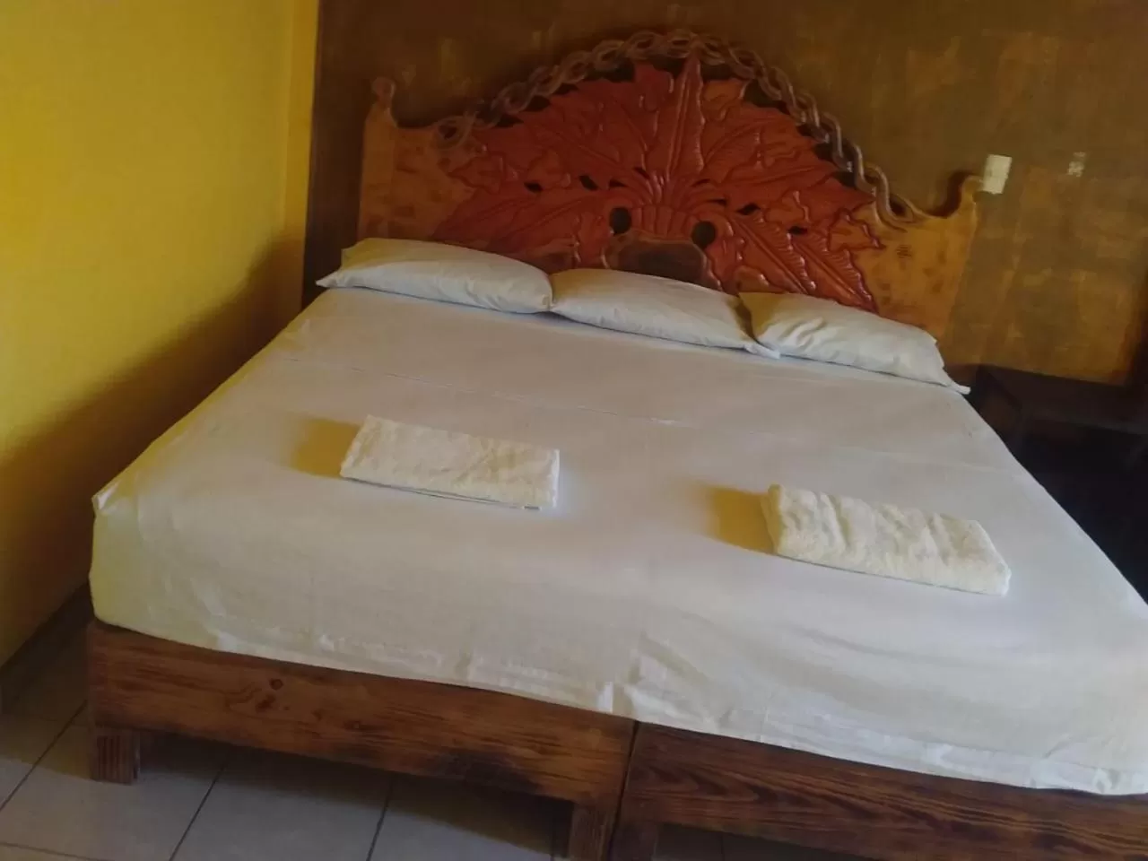 Bed in HOTEL ESTRELLA HUASTECA