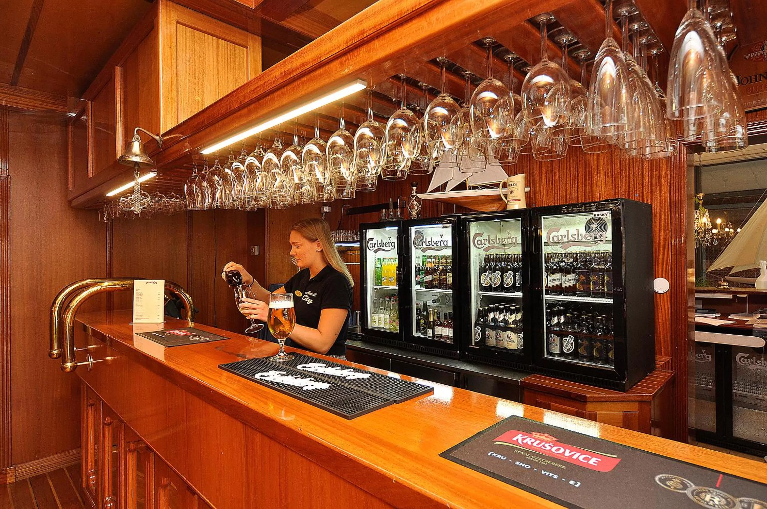 Lounge or bar in Hotell City