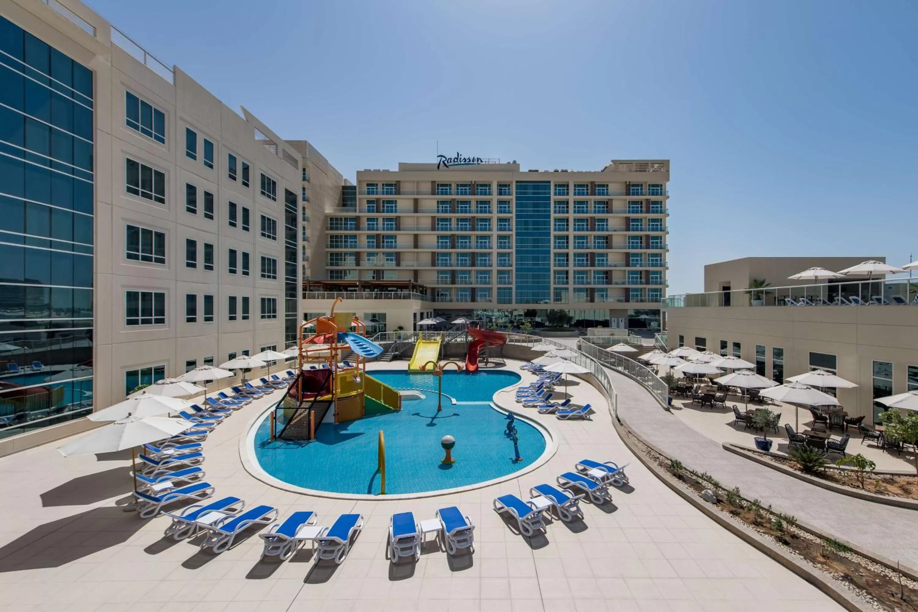 Property building in Radisson Resort Ras Al Khaimah Marjan Island