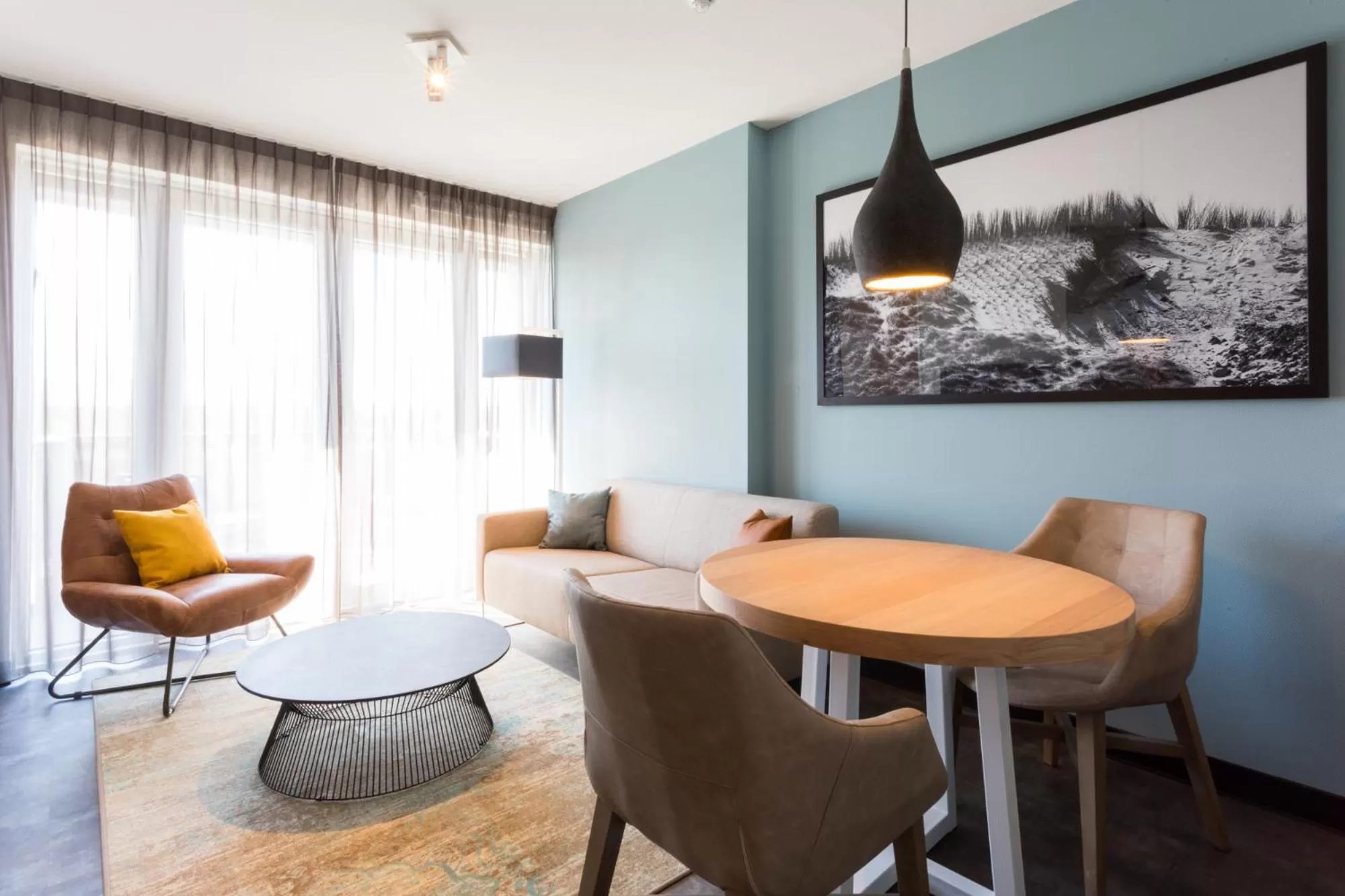 Living room, Dining Area in Hotel Kaap West I Kloeg Collection