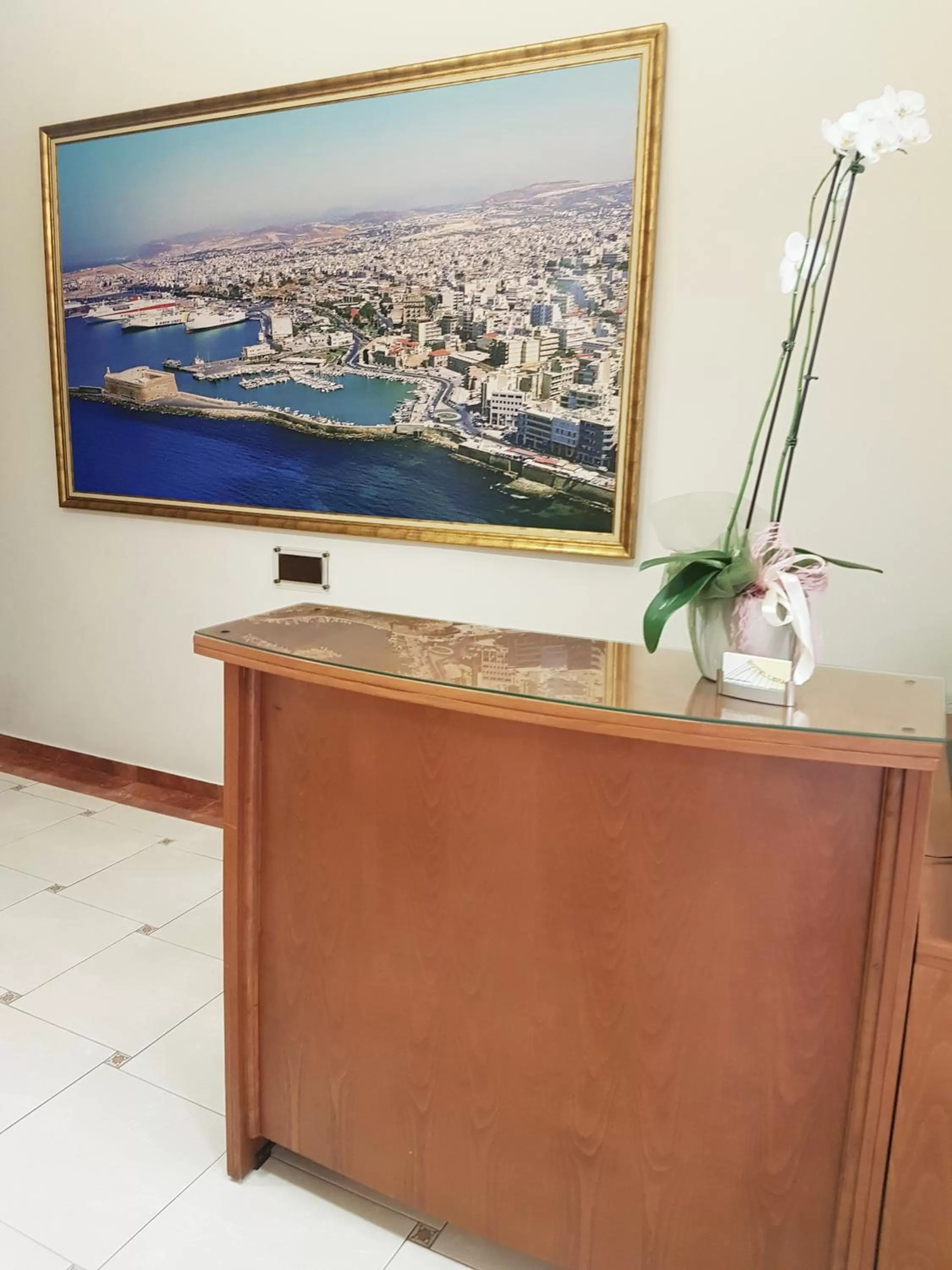 Lobby or reception in Lena Hotel