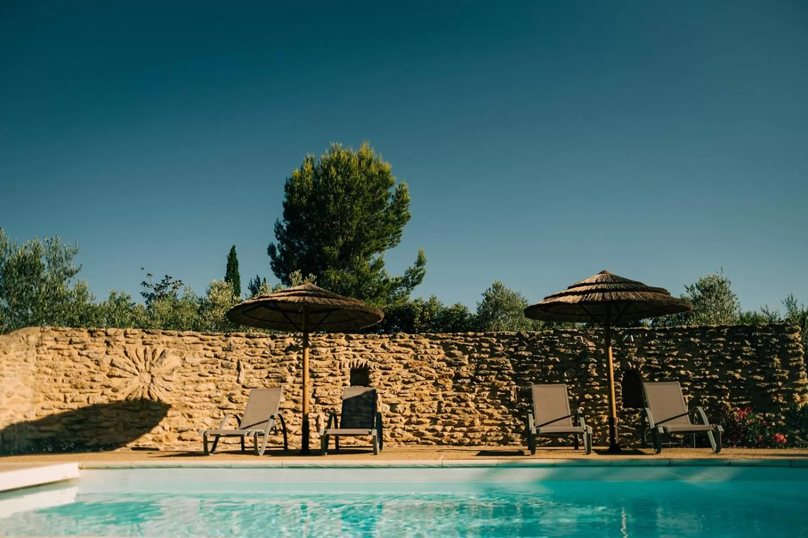 Swimming pool in Clos Saint-Michel Resort & Spa