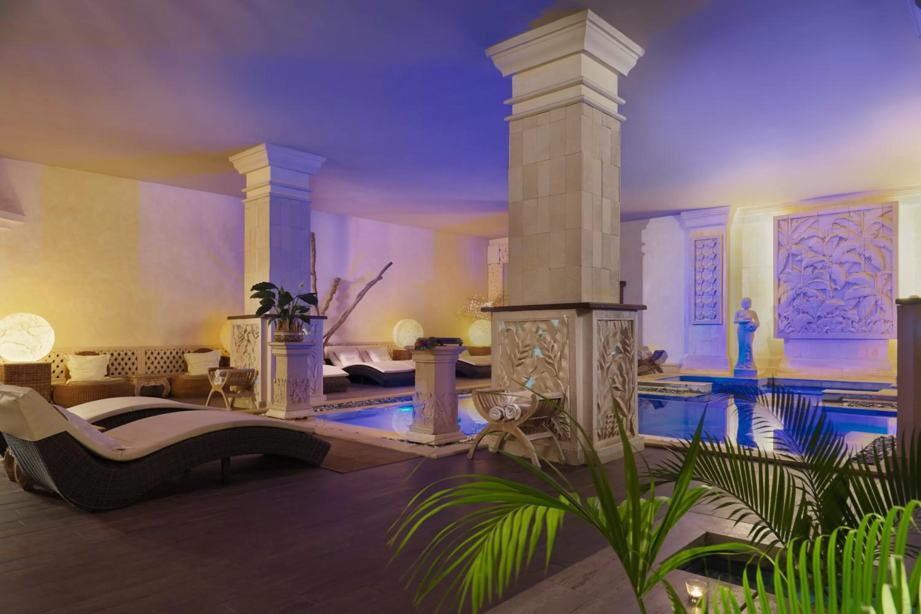 Spa and wellness centre/facilities in Royal Garden Villas, Luxury Hotel