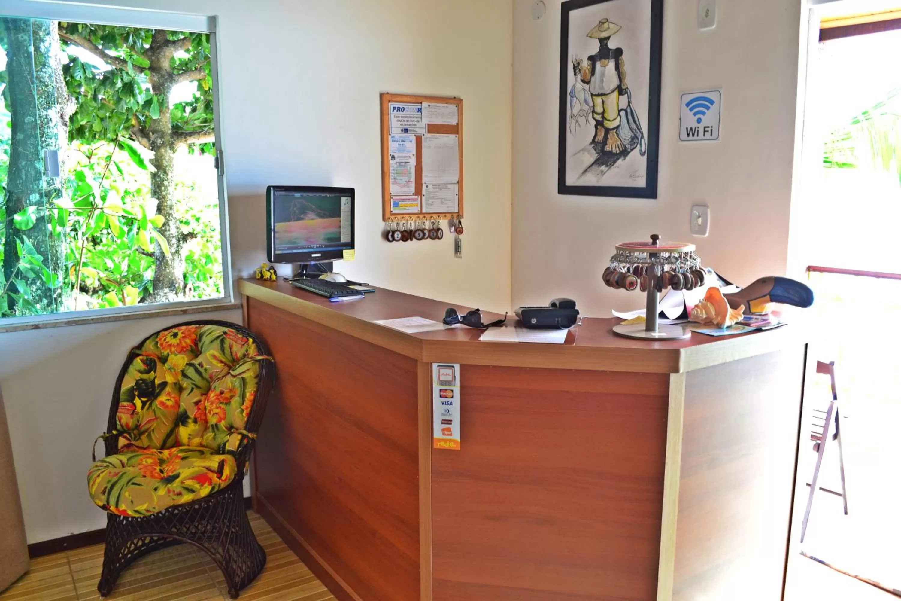 Lobby or reception, Lobby/Reception in Pousada da Praia