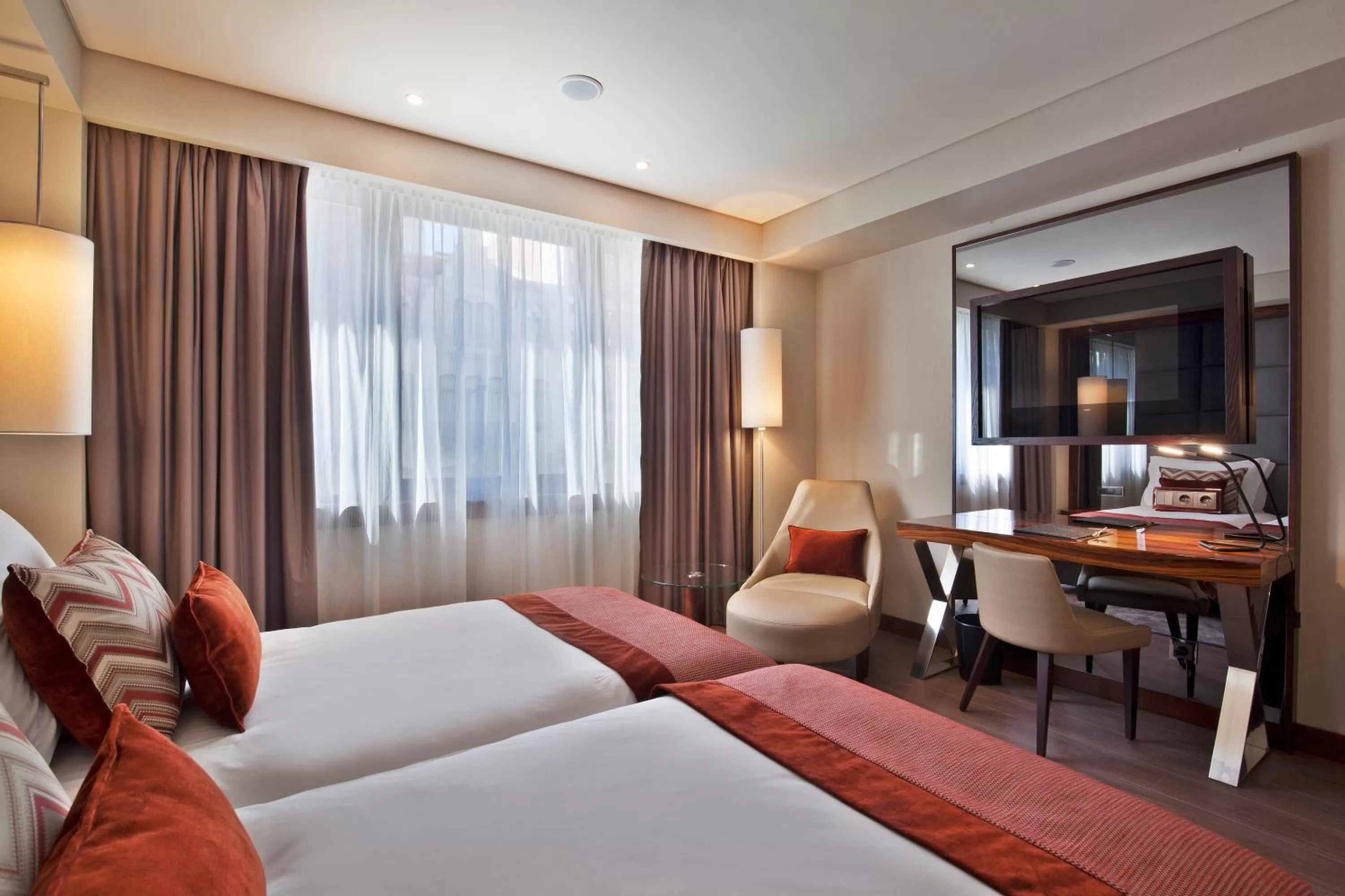 Bed in TURIM Marquês Hotel