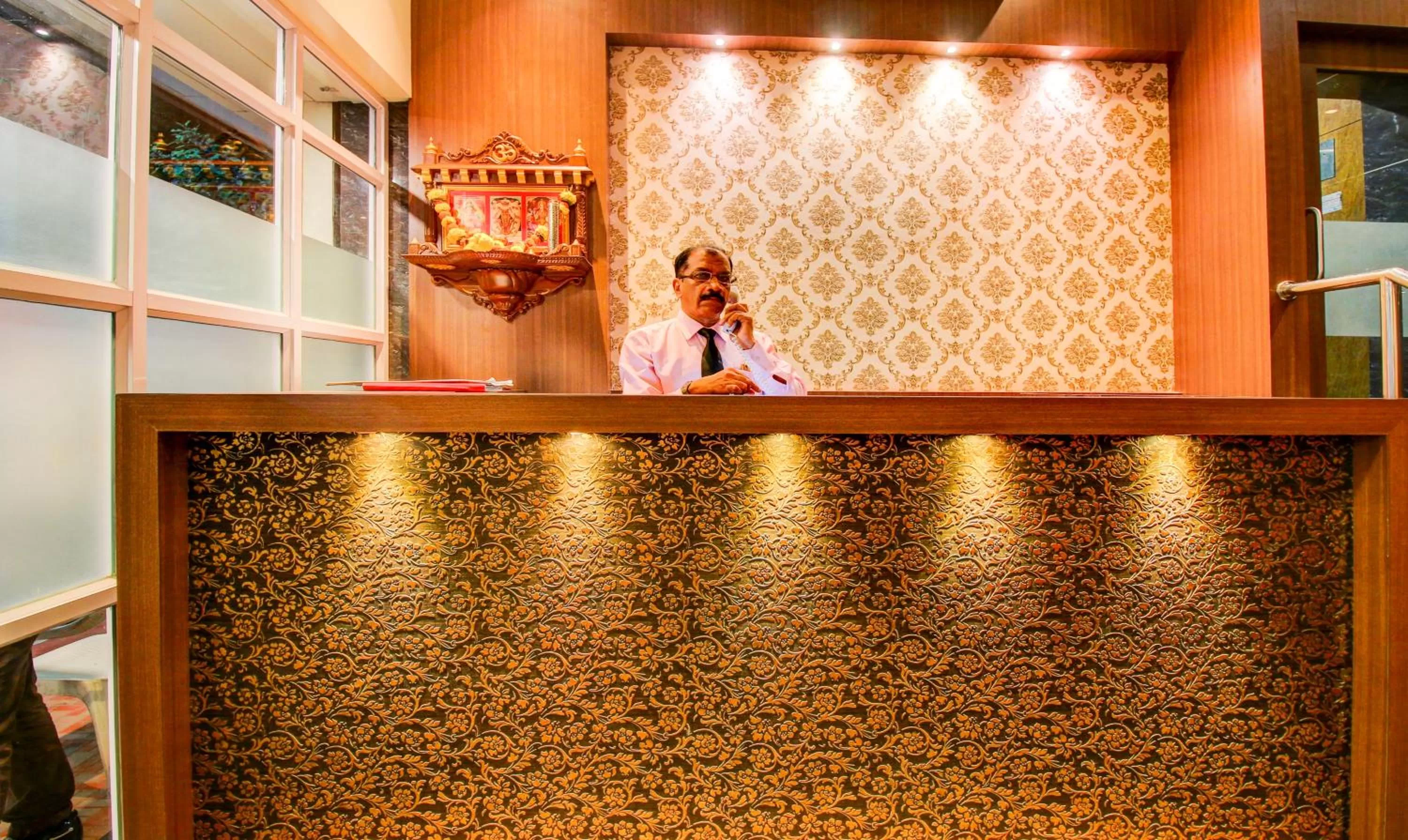 Lobby or reception in Treebo Arvind Residency