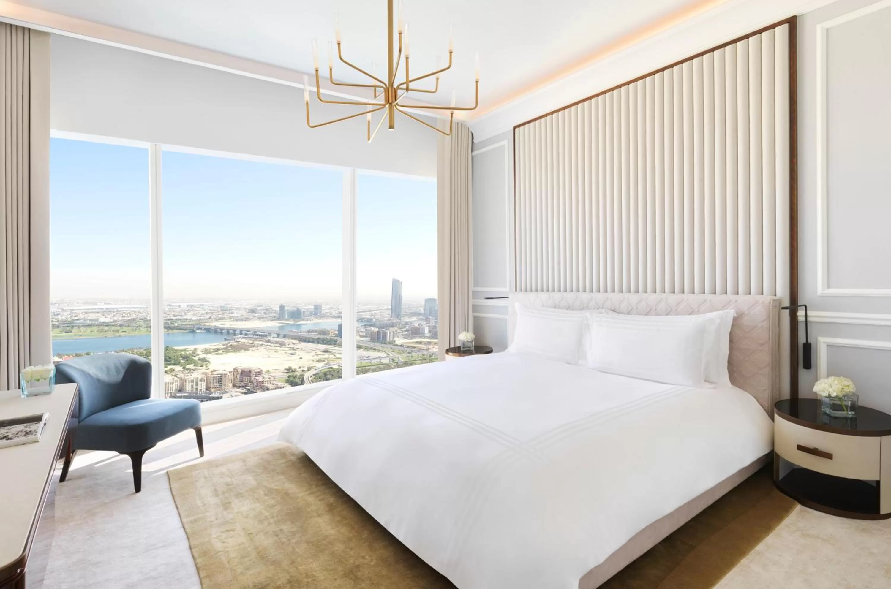 Bed in Sofitel Dubai The Obelisk