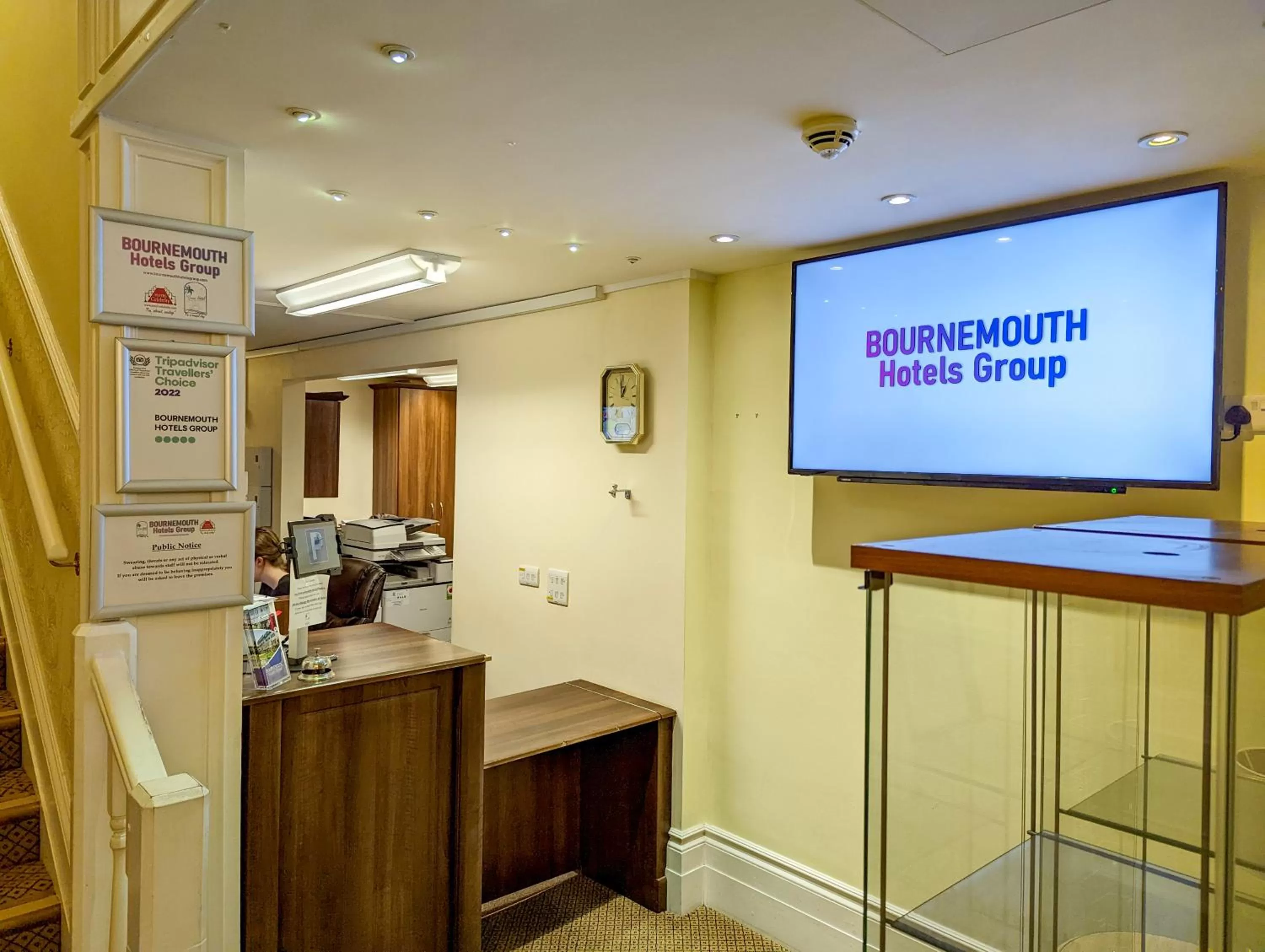 Lobby or reception in The Grove Hotel