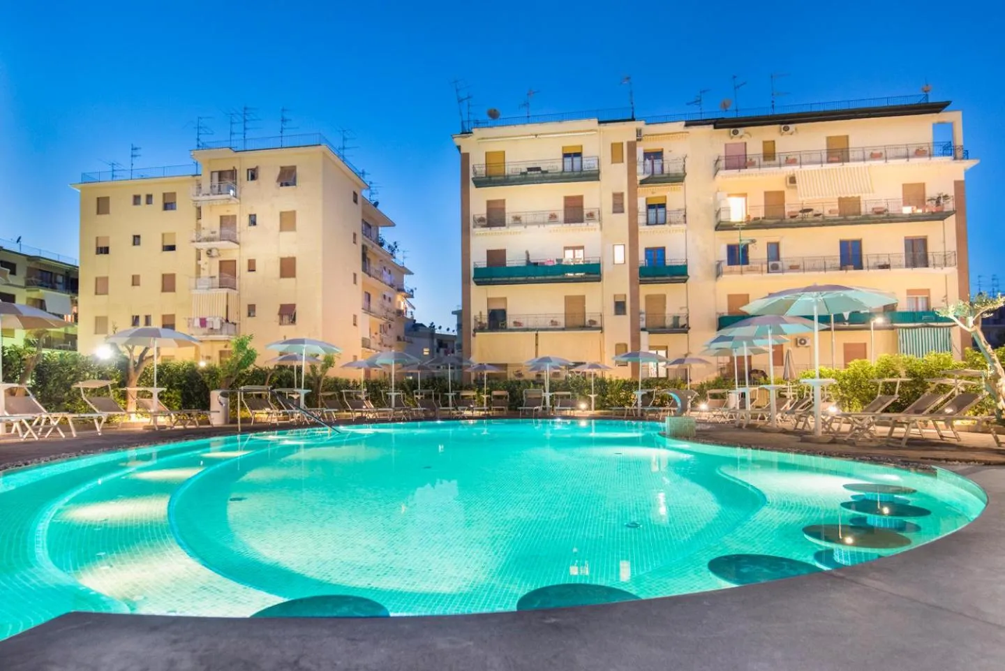 Aqua park in Hotel Leone