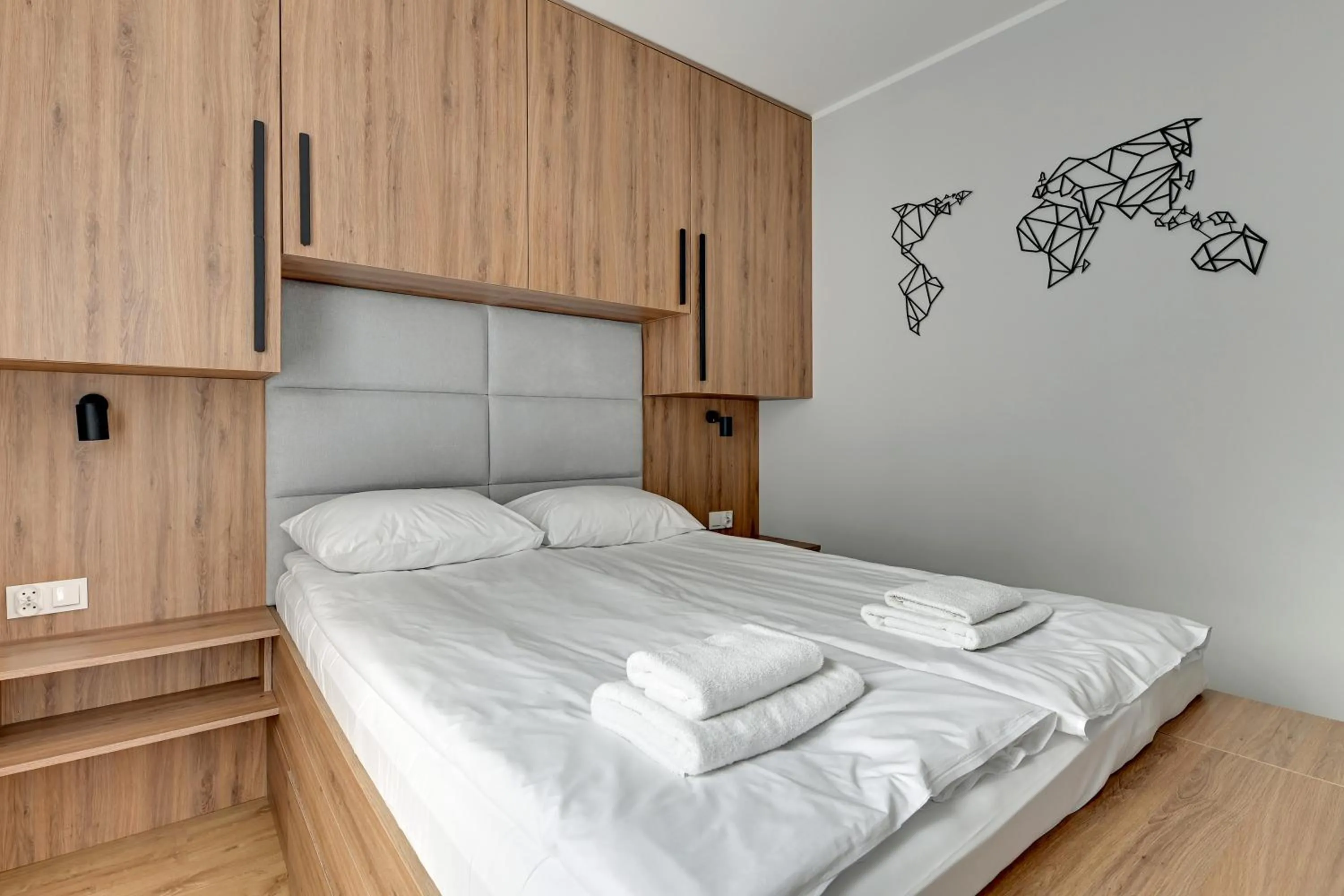 Bedroom, Bed in GRANO APARTMENTS Gdańsk Motława SPA & Wellness