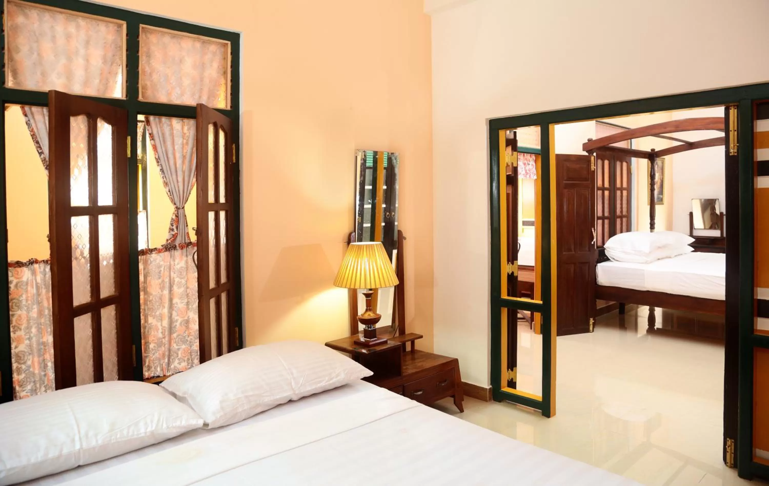 Bedroom, Bed in Villa Ceylon