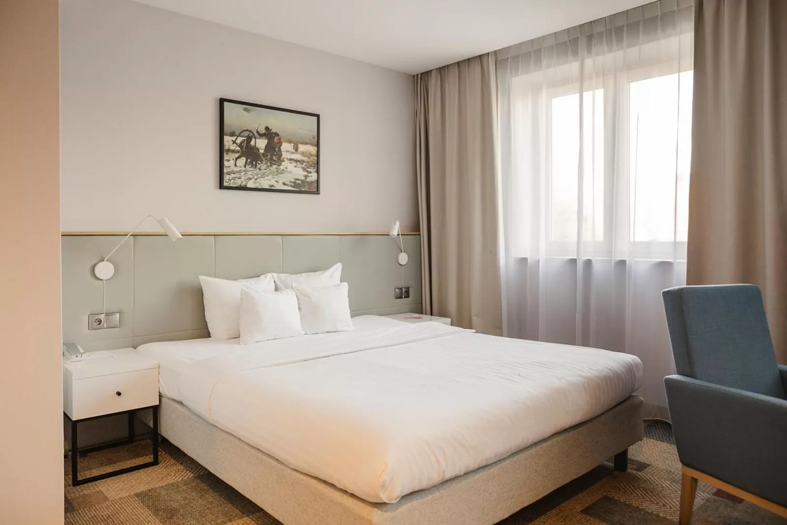 Bed in Magnus Resort