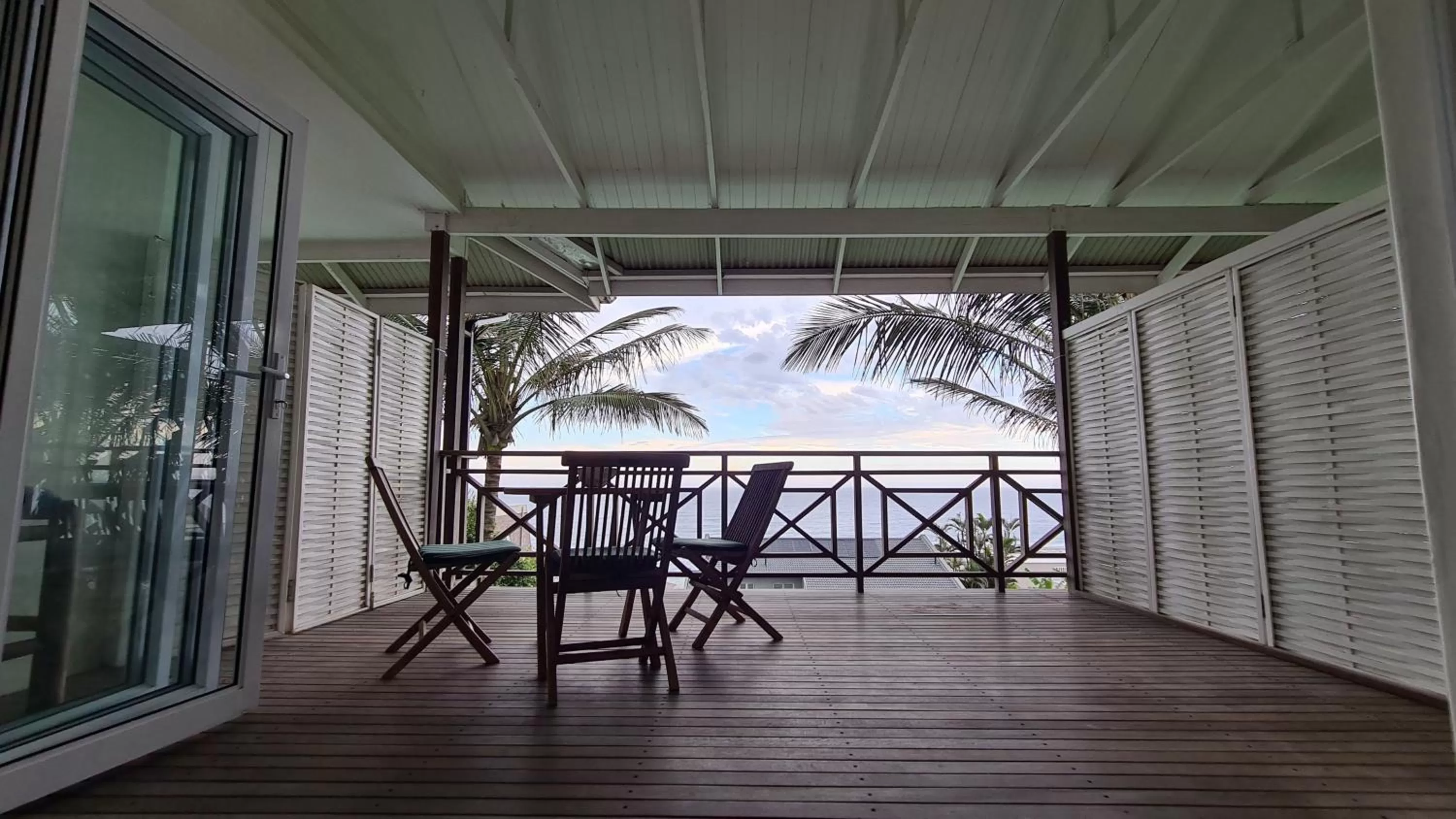 Patio, Balcony/Terrace in Shaka's Seat Guesthouse