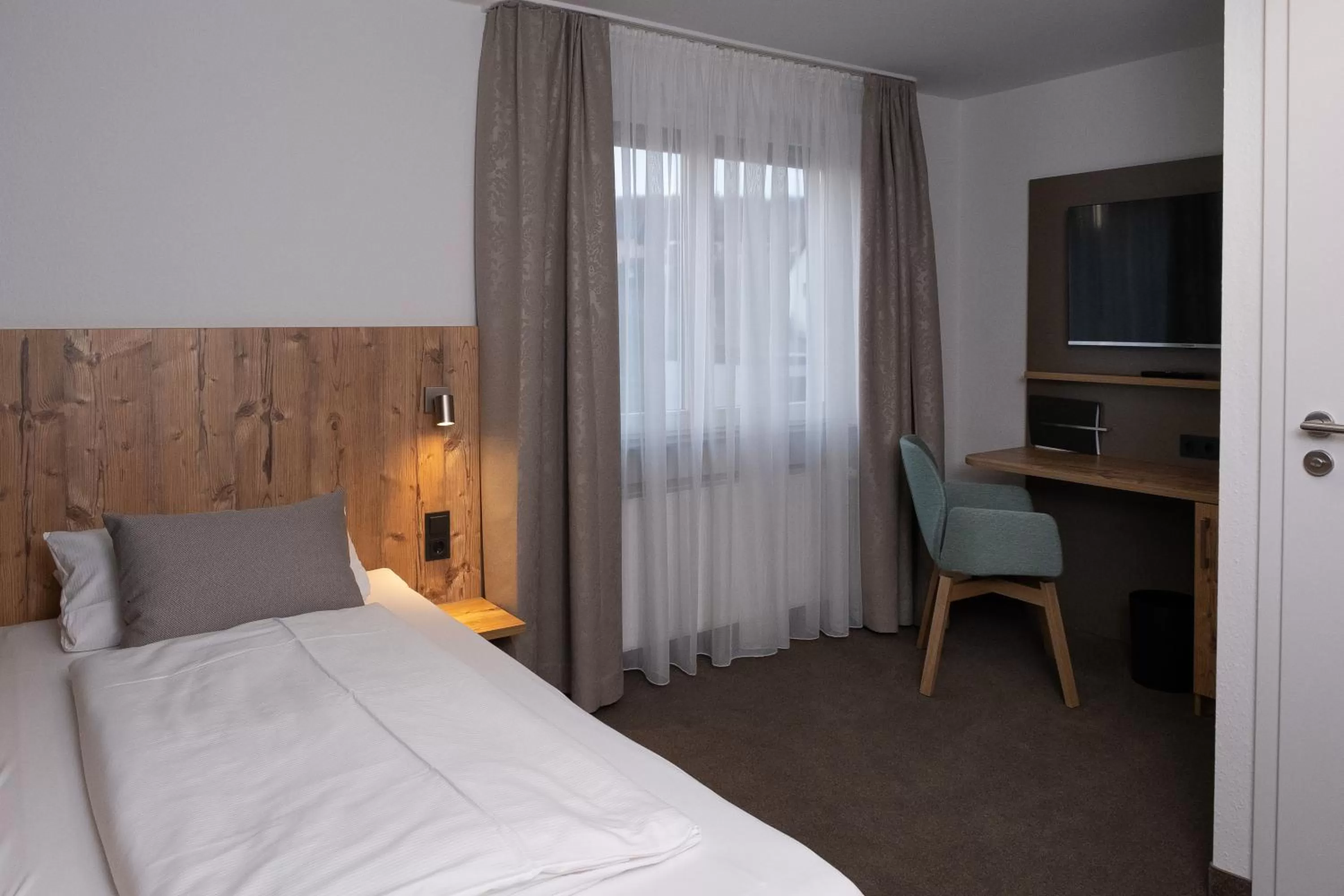 Bed in Gasthaus Hotel Kranz