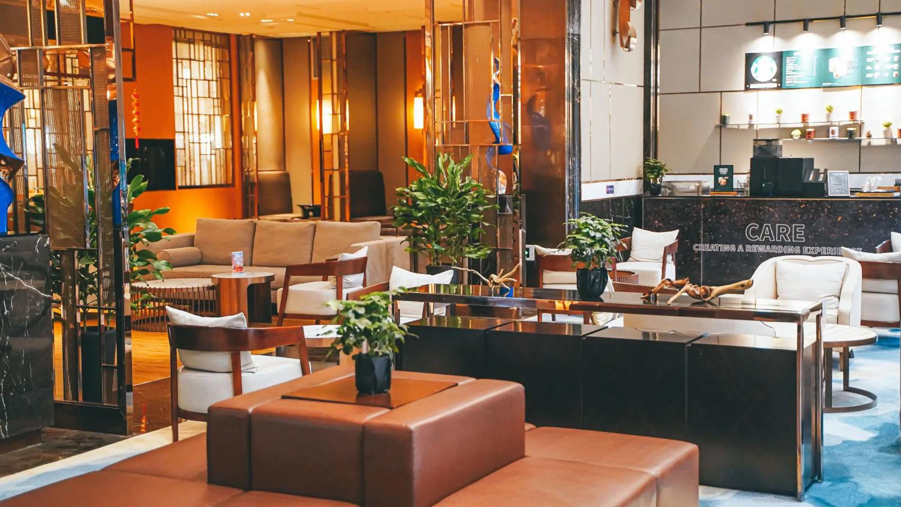 Lobby or reception in DoubleTree By Hilton Ningbo Beilun