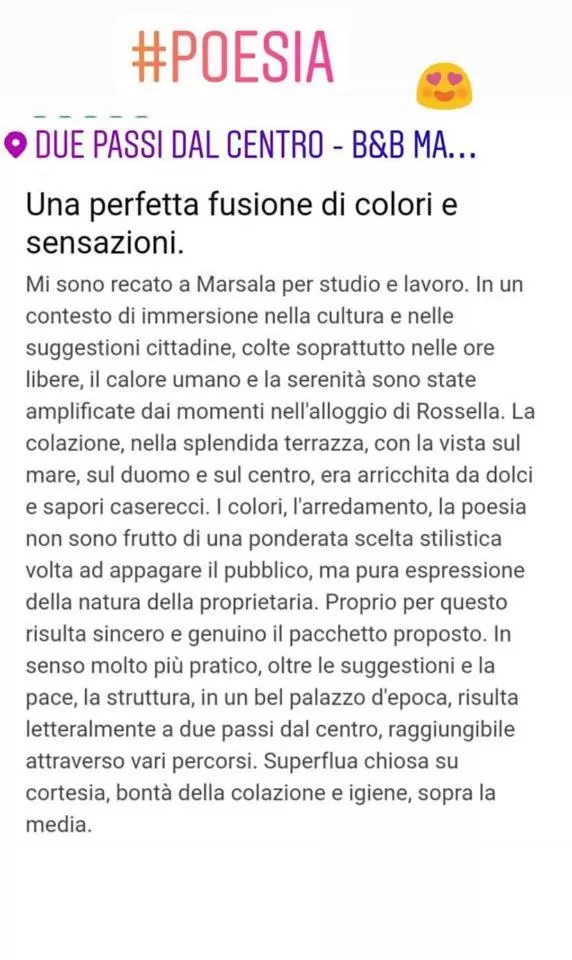 Certificate/Award in Due Passi Dal Centro