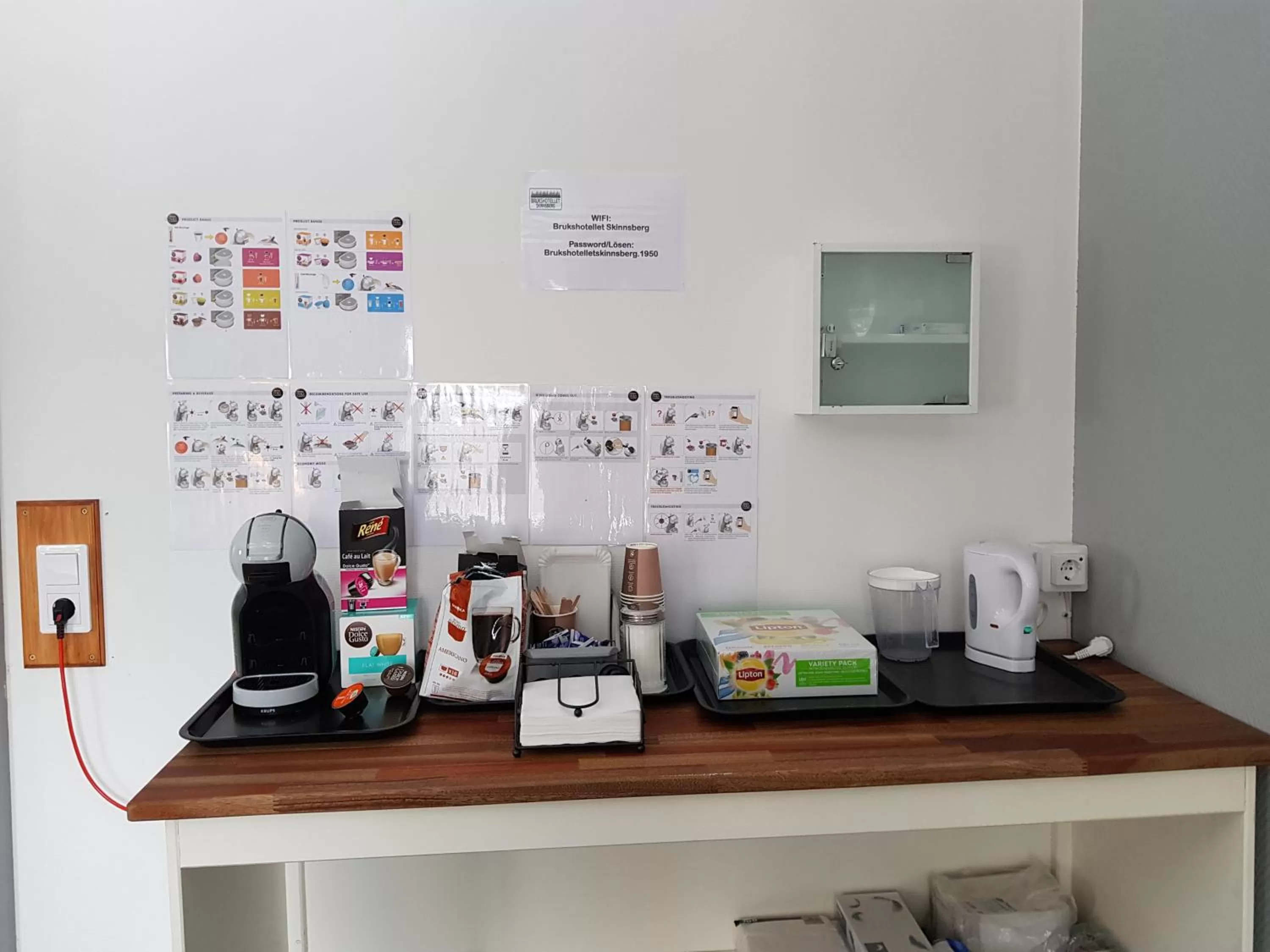 Communal lounge/ TV room in Brukshotellet Skinnsberg