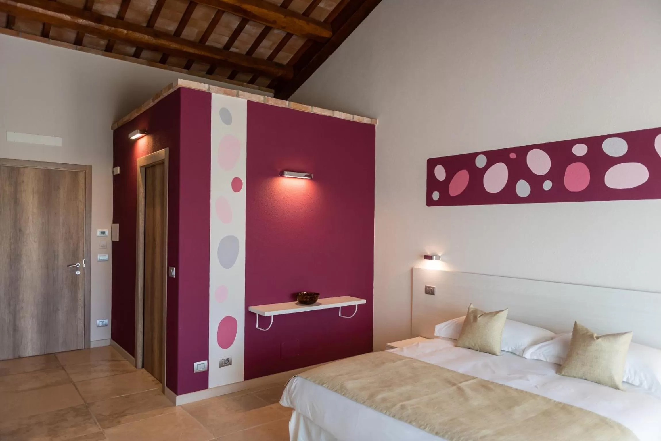 Photo of the whole room, Bed in I Boschetti