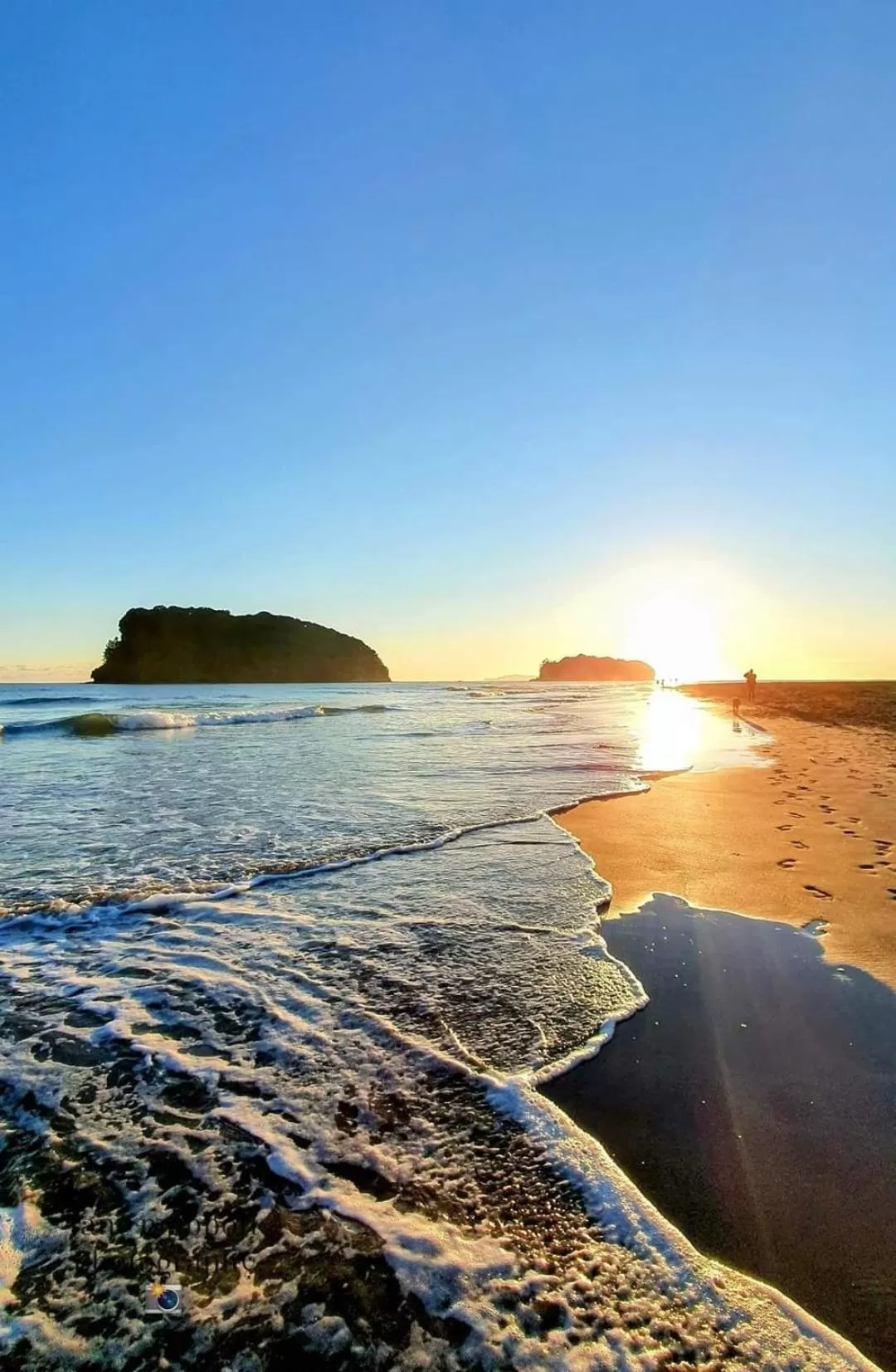 Beach in Southpacific Motel
