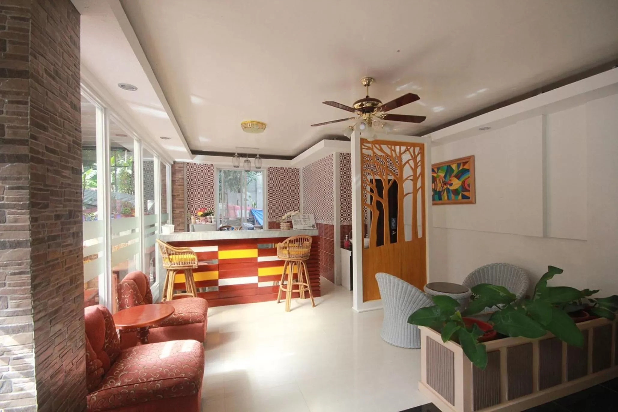 Lounge or bar in El Nido Royal Palm Inn