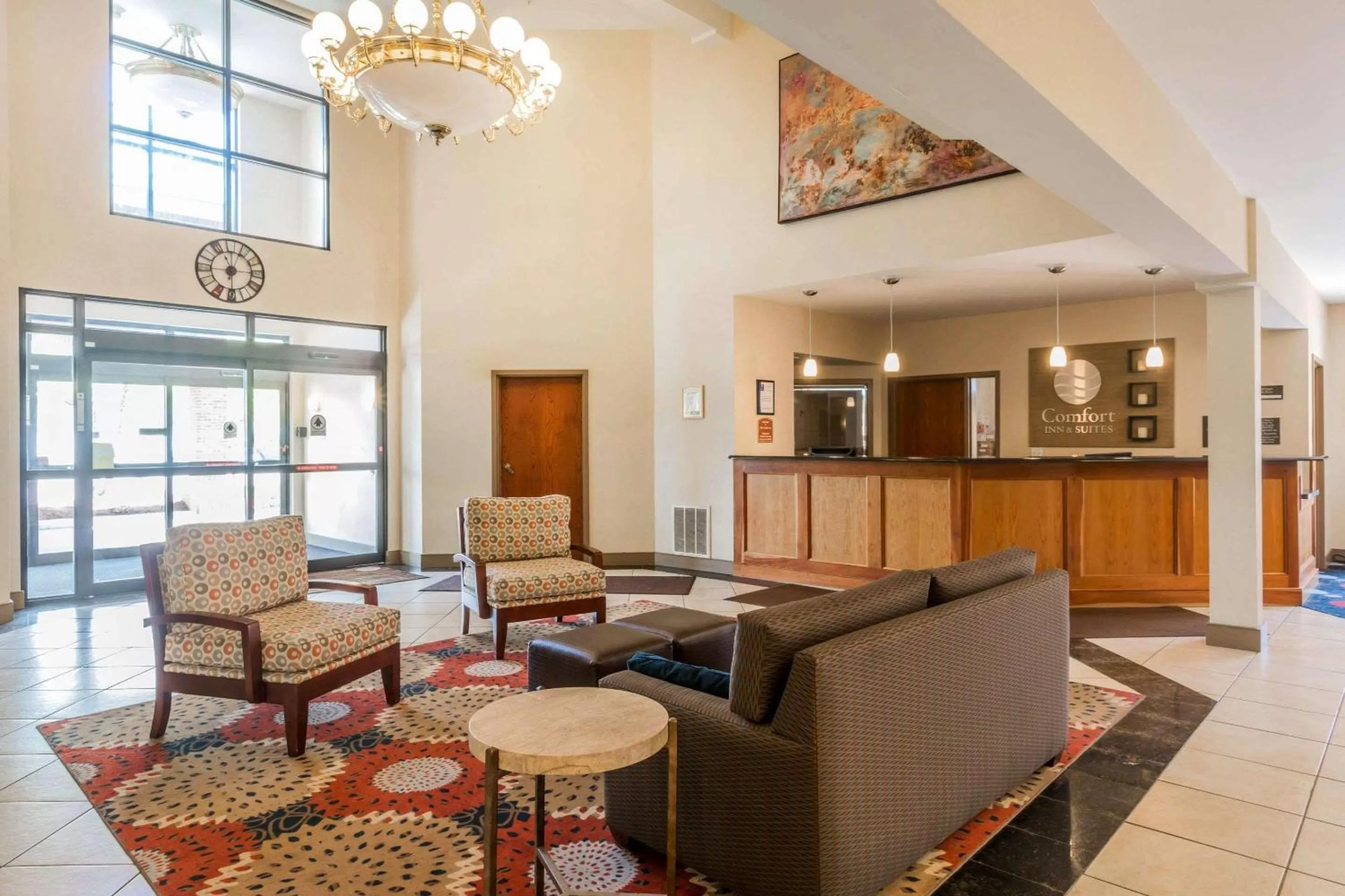 Lobby or reception in Comfort Inn & Suites South Burlington near University