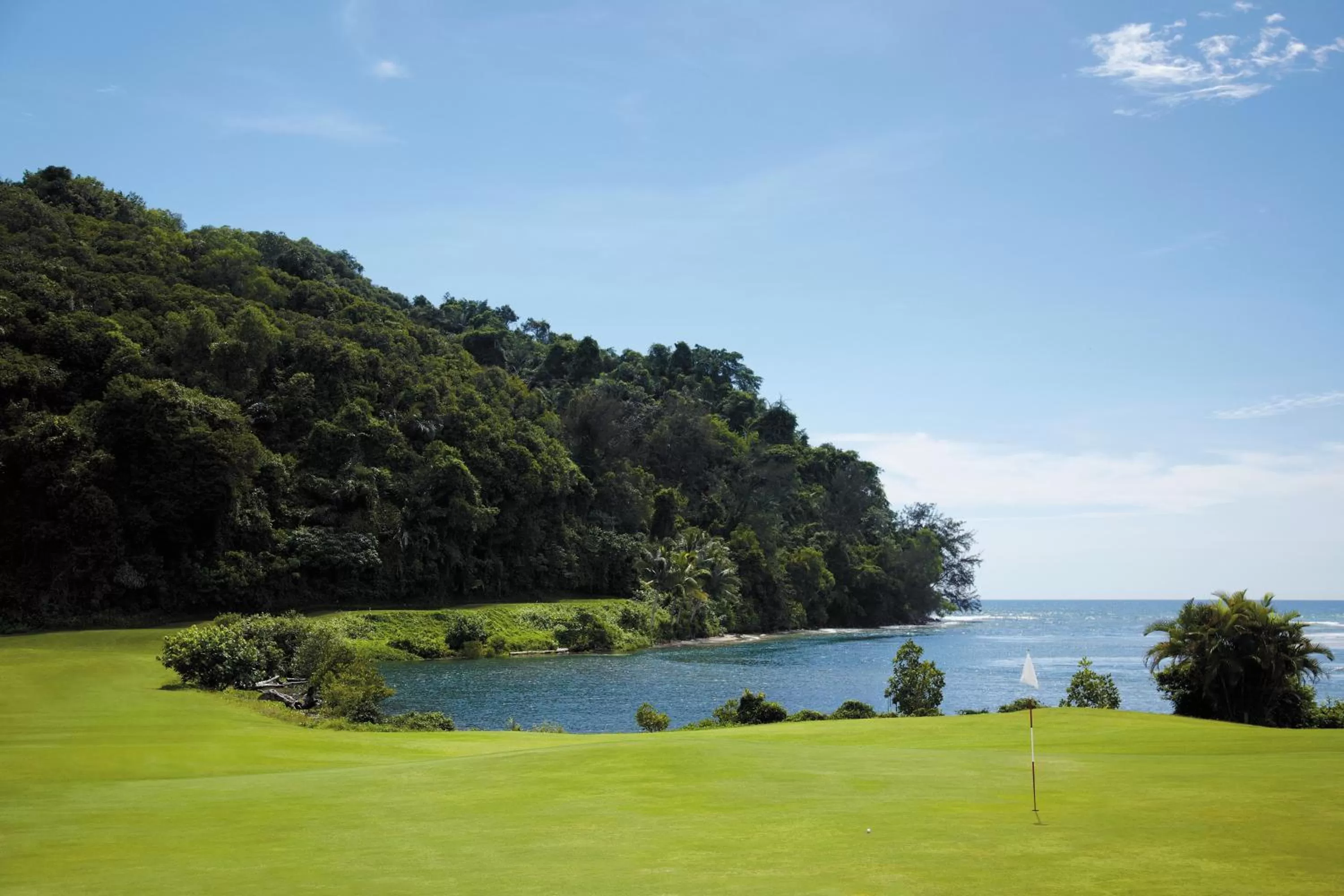 Golfcourse in Shangri-La Rasa Ria, Kota Kinabalu
