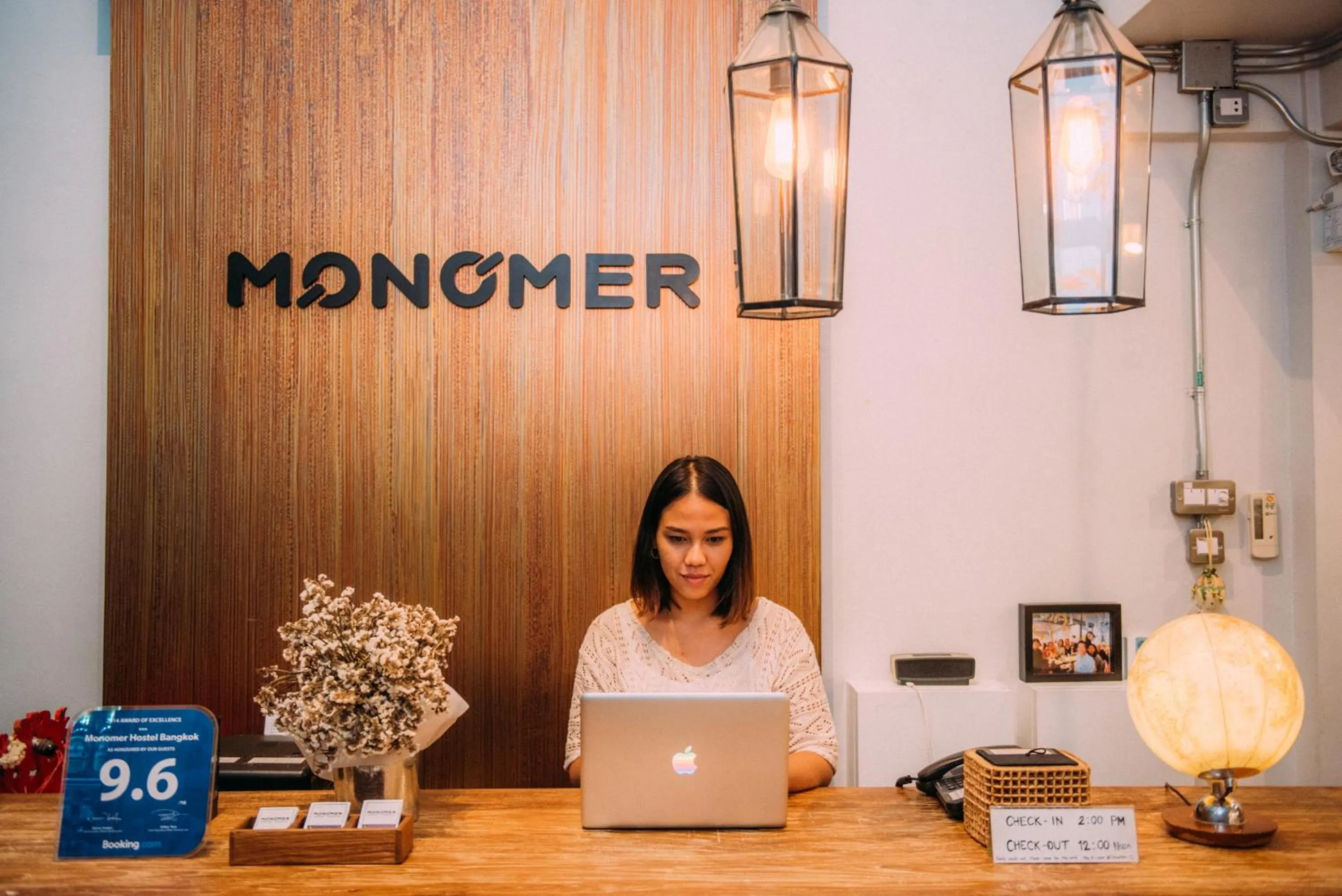 Lobby or reception in Monomer Hostel Bangkok
