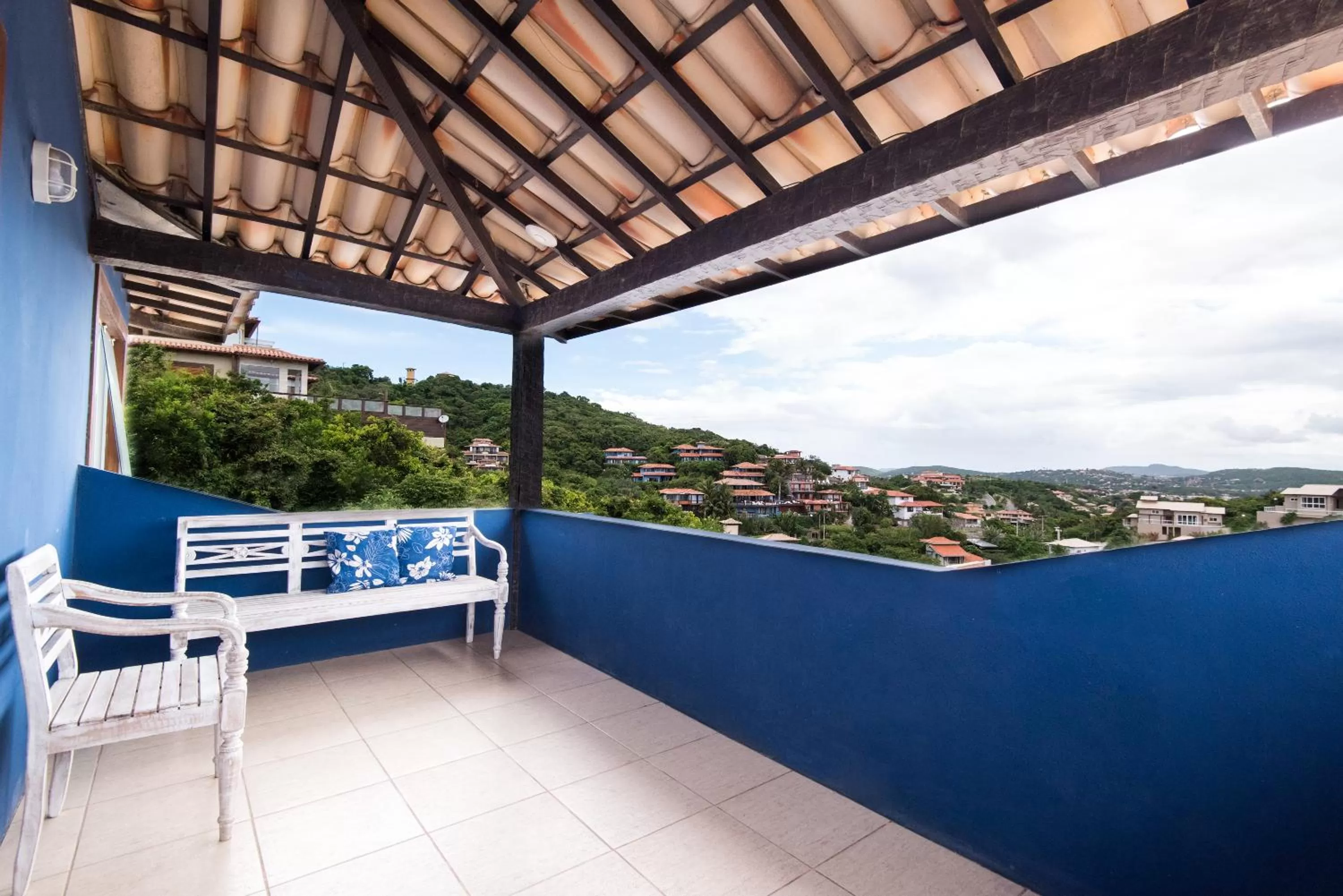 Balcony/Terrace in Pousada La Dolce Vita